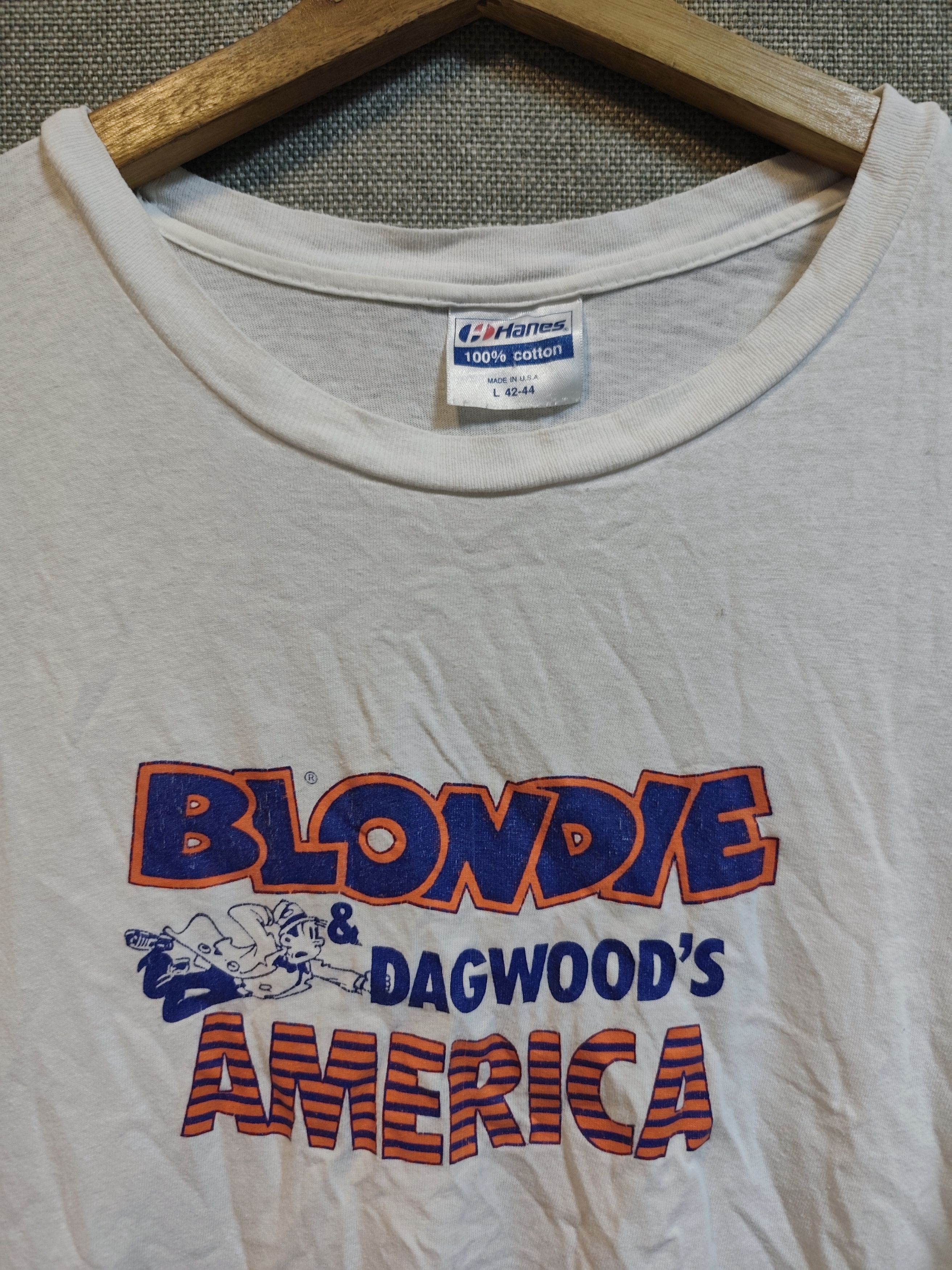 Vintage Vintage 90s Blondie And Dagwood Tee Size US M / EU 48-50 / 2 - 4 Thumbnail