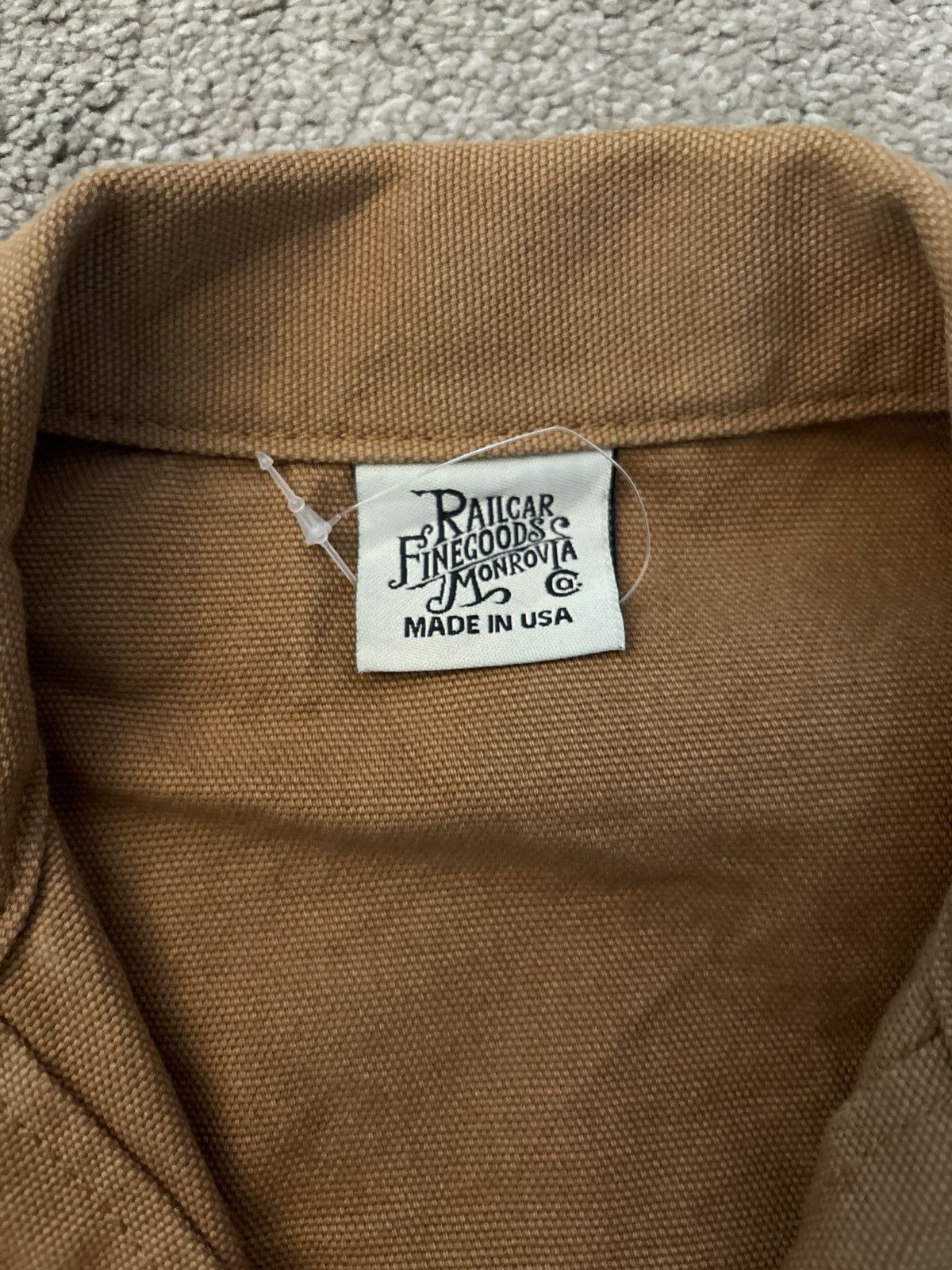 Railcar Fine Goods × Vintage Railcar Fine Goods Denim Jacket BROWN🟫 Size US S / EU 44-46 / 1 - 2 Thumbnail