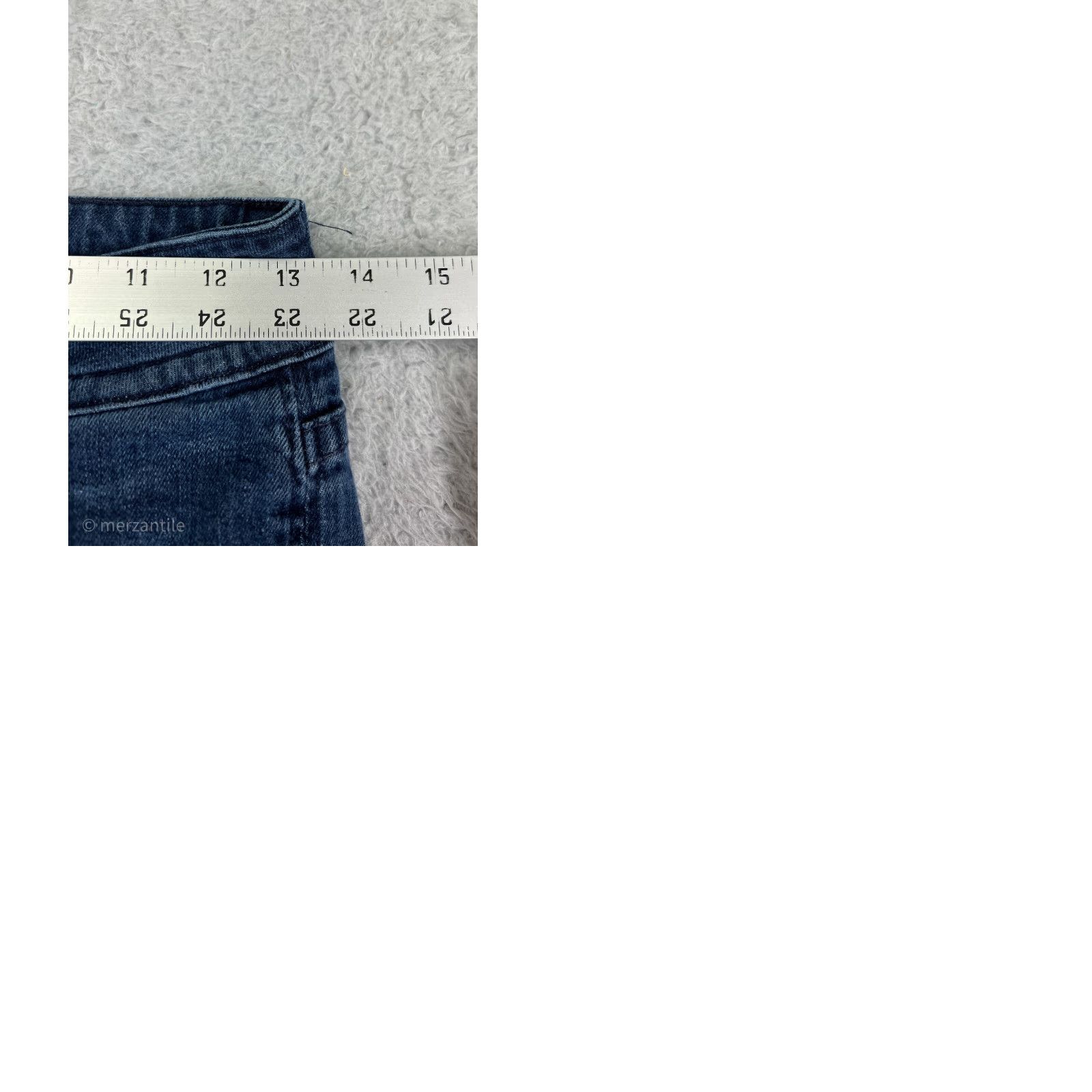 Hudson Hudson Jeans Womens Blue Denim Cotton Blend Stretch 24 Pockets 5-Pocket Design Regular Rise Inseam 27.5 Inseam Size 42" / US 20 - 10 Thumbnail