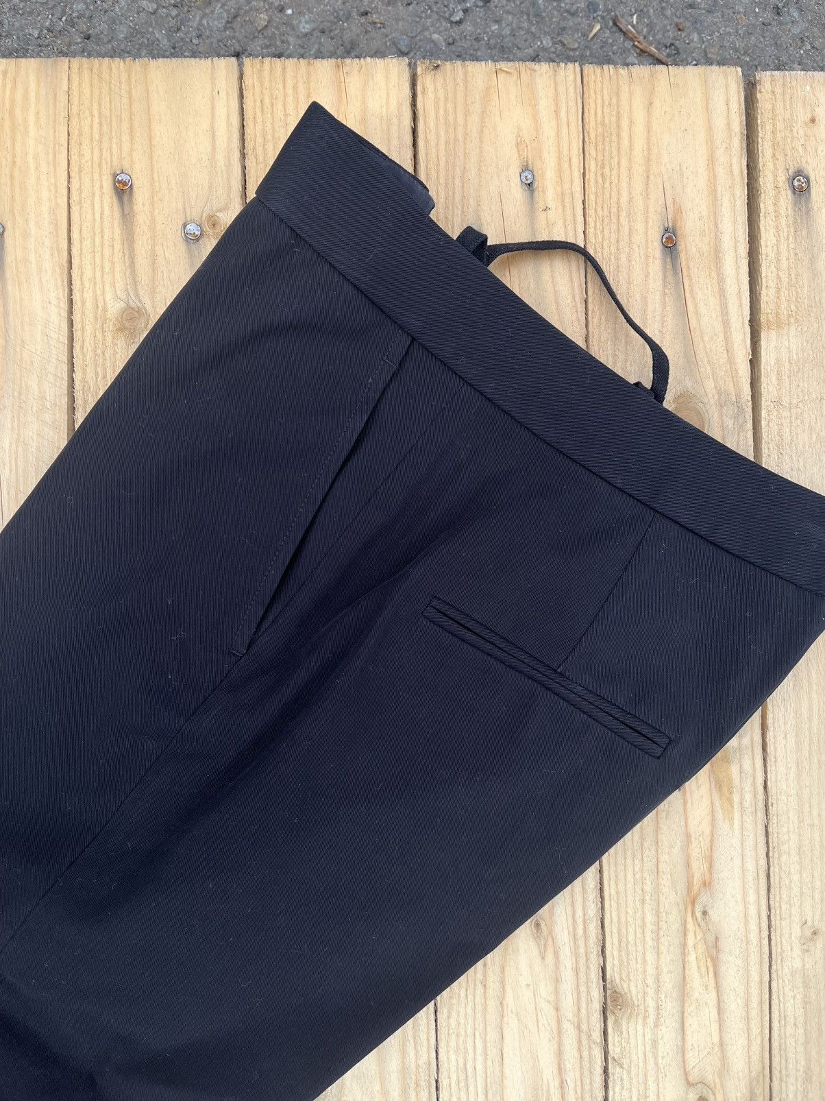 Helmut Lang HELMUT LANG SKINNY TUXEDO PANTS Size US 29 - 3 Thumbnail