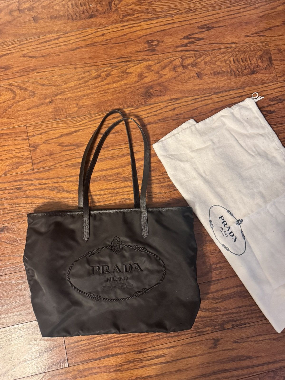 Prada Prada Tessuto Nylon Logo Size ONE SIZE - 2 Thumbnail