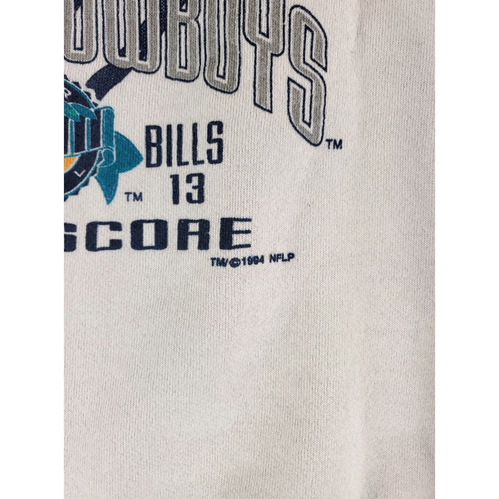 Hanes VINTAGE Hanes Sweatshirt 90s Dallas Cowboys Heavyweight Made USA White Mens XL Size US XL / EU 56 / 4 - 2 Thumbnail