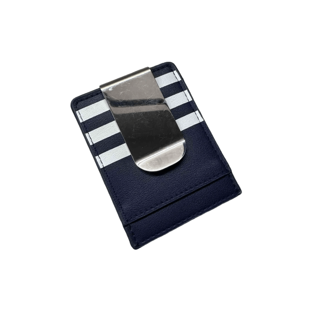 Jean Paul Gaultier Jean Paul Gaultier Striped Cardholder with Metal Clip Size ONE SIZE - 3 Thumbnail