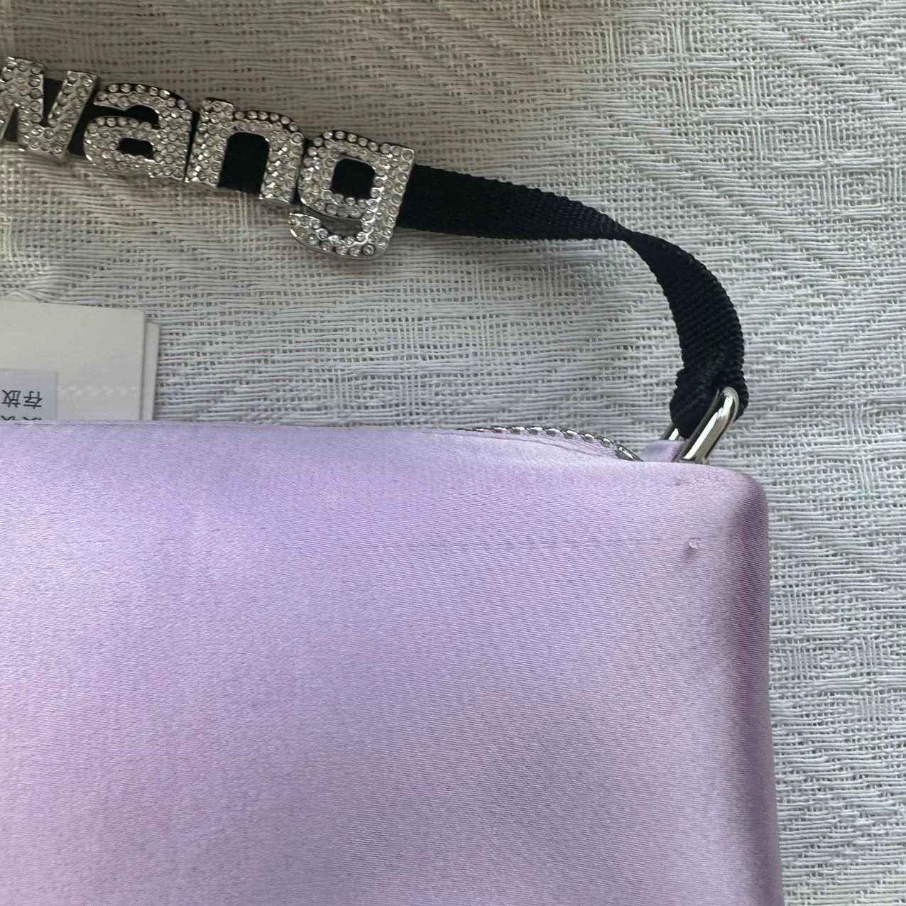 Alexander Wang Alexander Wang purple silk crystal bag new tagged Size ONE SIZE - 3 Thumbnail