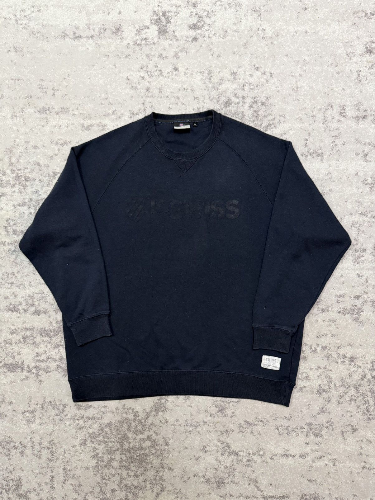 K-Swiss K.Swiss Spellout Logo Sweatshirt Size US XXL / EU 58 / 5 - 3 Thumbnail