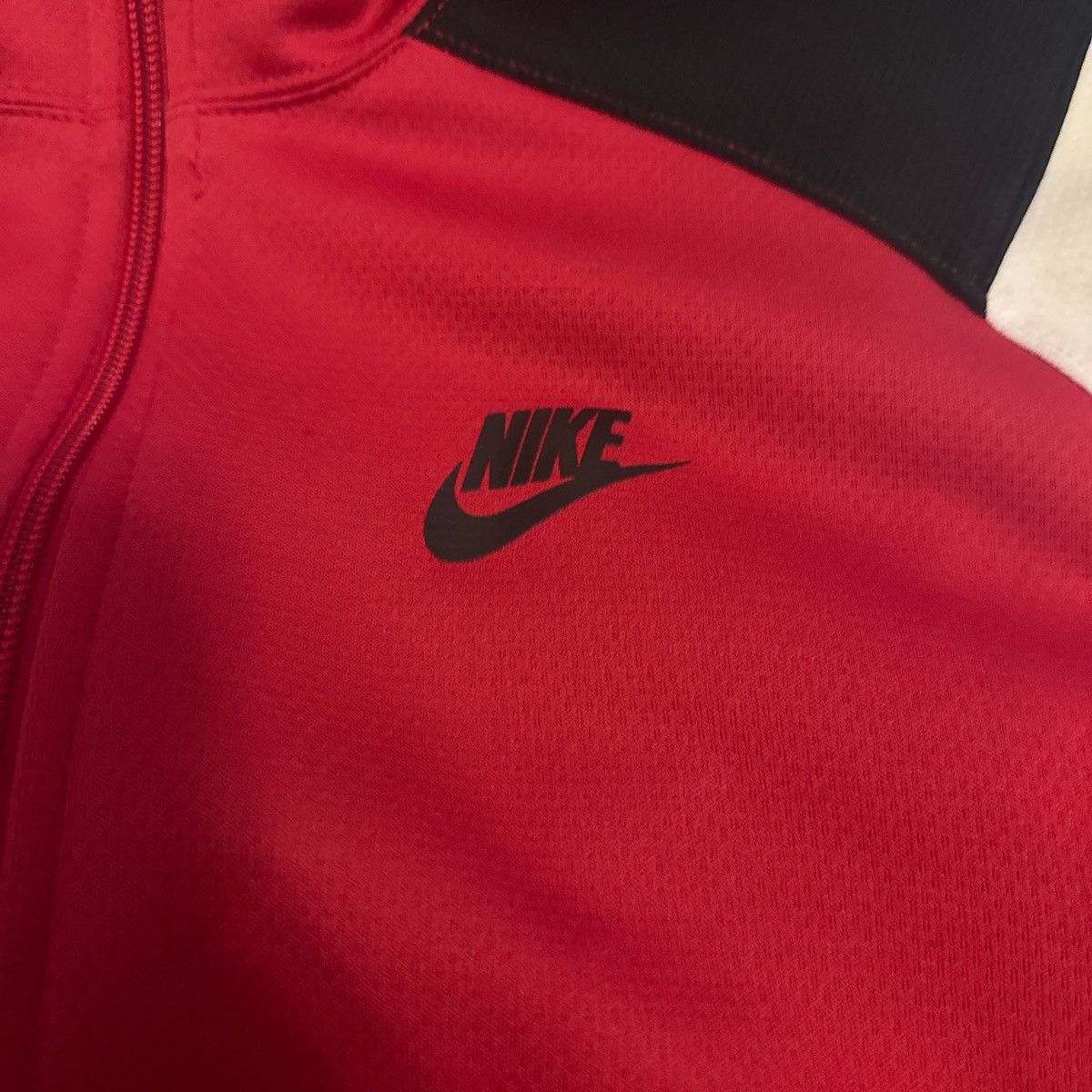 Nike Red Nike track jacket #sportswear Size US L / EU 52-54 / 3 - 2 Thumbnail