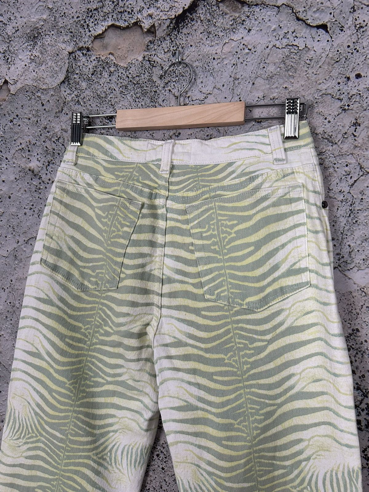 Roberto Cavalli Vintage Roberto Cavalli 90s Archival Printed Pants Punk Rare Size US 32 / EU 48 - 5 Thumbnail