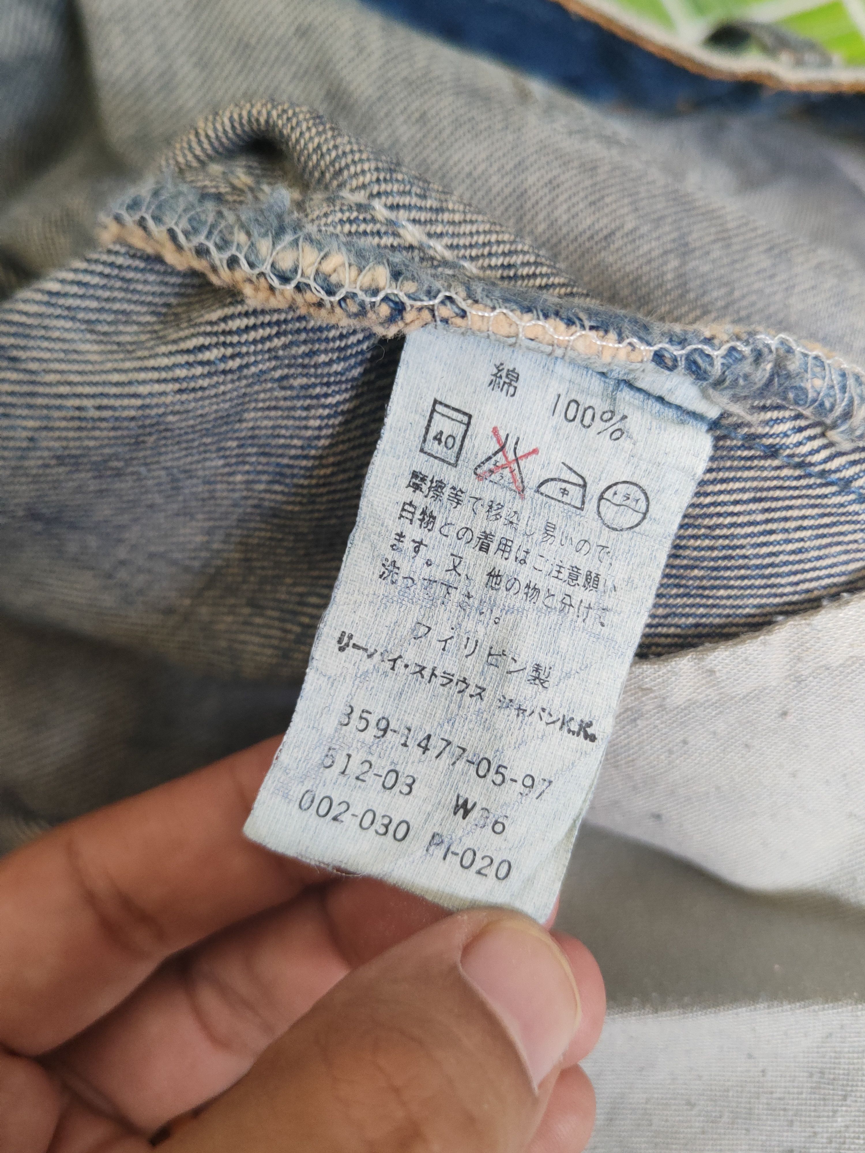 Levi's Levi's Dark Blue Distressed Ripped Jeans #S2823 Size US 36 / EU 52 - 15 Thumbnail