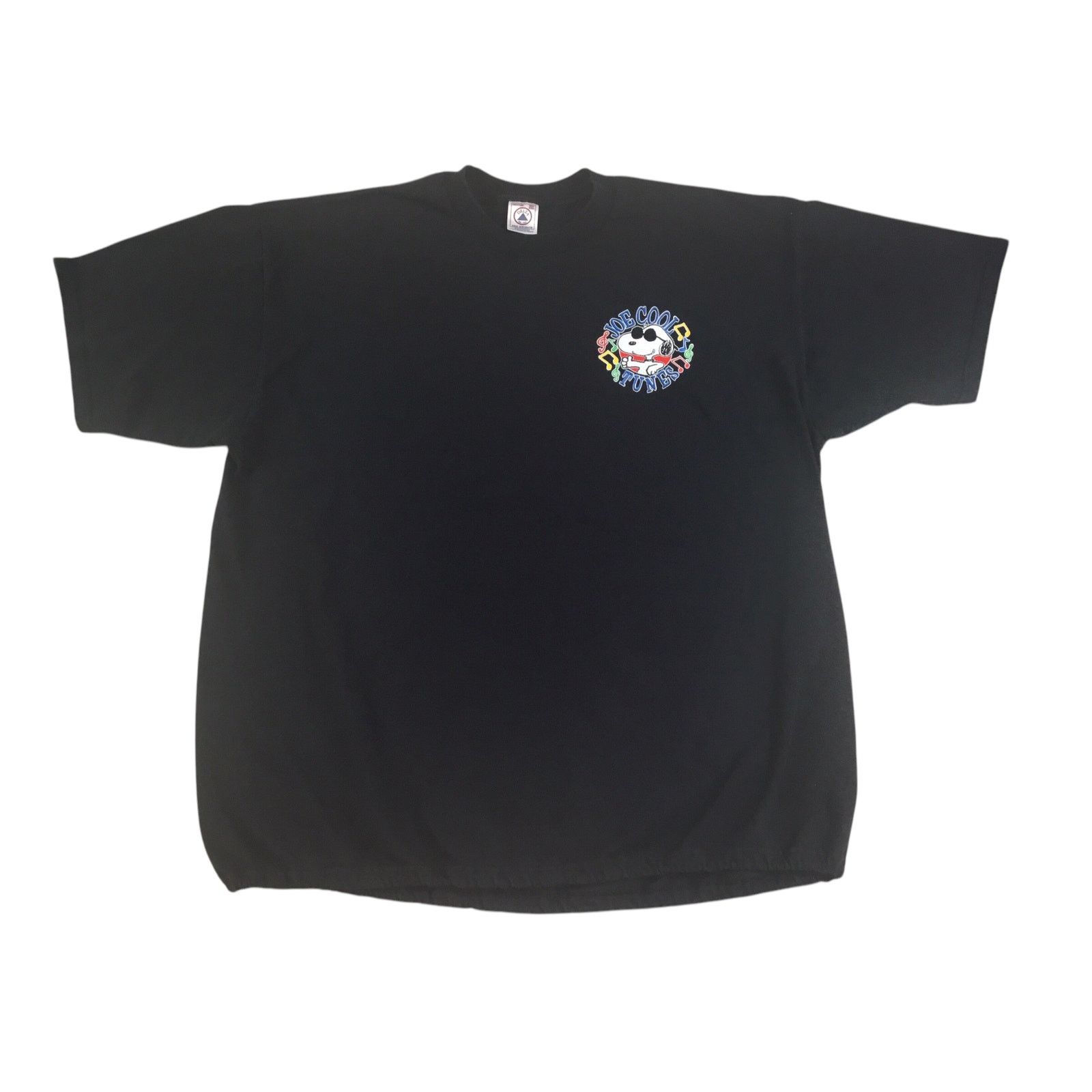 Peanuts Peanuts Snoopy Woodstock Joe Cool Musical Black Top Size 2XL Size XXL / US 16-18 / IT 52-54 - 2 Thumbnail