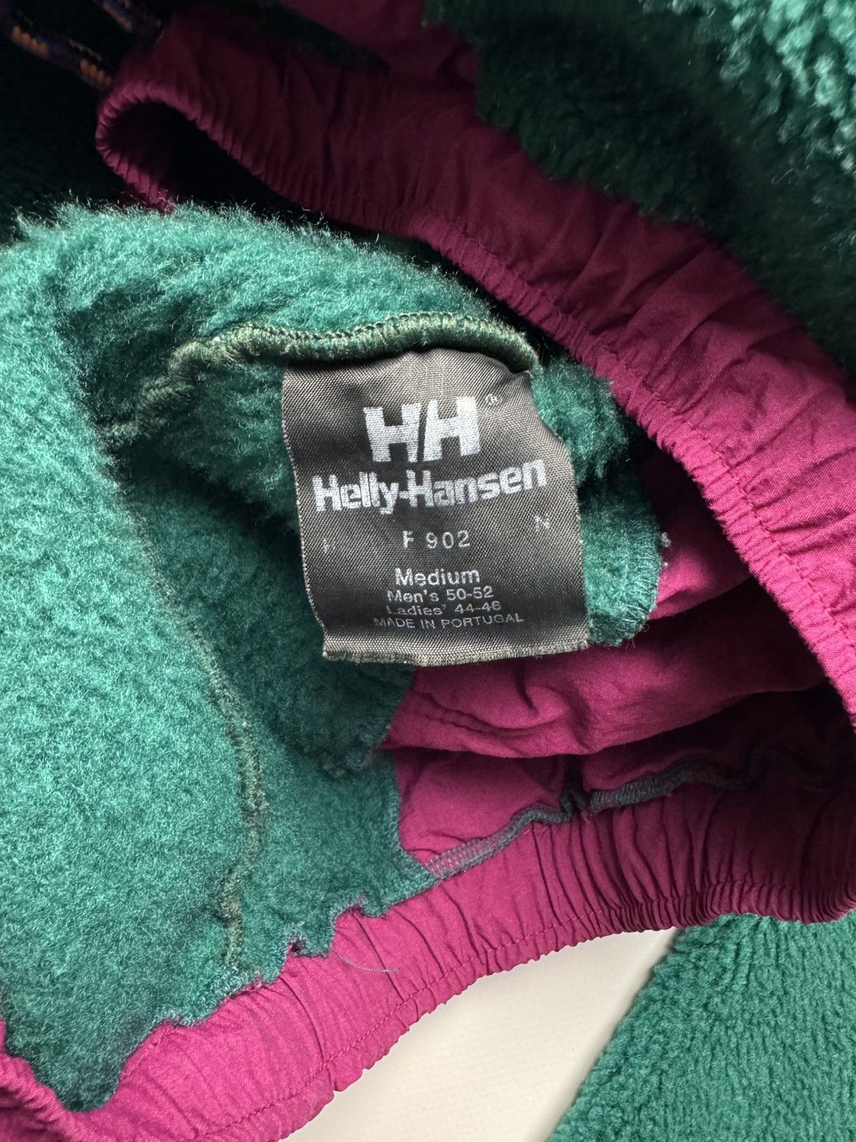 Helly Hansen Vintage Helly Hansen Deep Pile Fleece Quarter-Zip Pullover Size US L / EU 52-54 / 3 - 8 Thumbnail