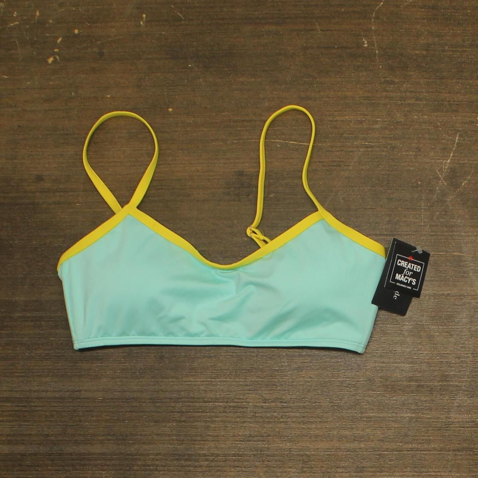 Other Nwt Kate Spade Womens Bralette Bikini Top Low Tide Blue S Size ONE SIZE - 1 Thumbnail