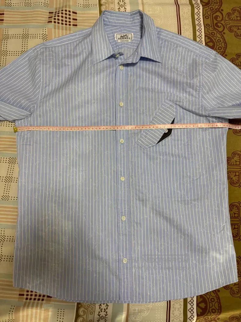 Hermes Hermes Jacket Shirt, Short Sleeve Top. Equestrian Sport Pa Size US XXS / EU 40 - 7 Thumbnail