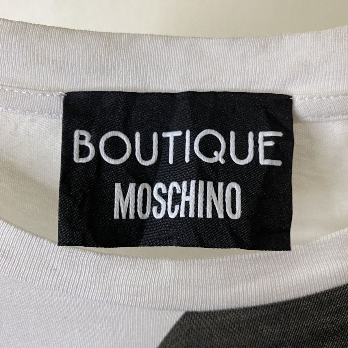 Moschino Boutique Moschino Overprint Tee Size US L / EU 52-54 / 3 - 3 Thumbnail