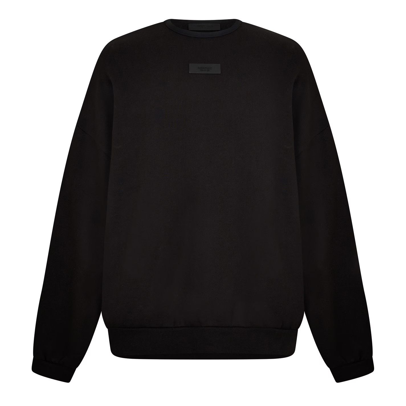 Fear of God o1g2r1mq0426 Crew Sweatshirt in Jet Black Size US XL / EU 56 / 4 - 1 Thumbnail