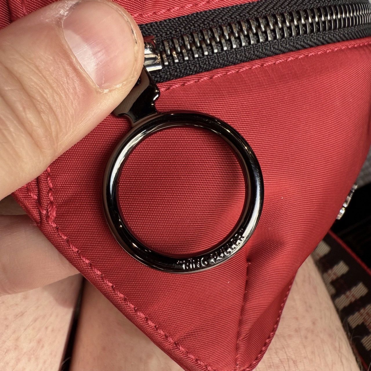 Off-White Off-White Red Nylon Industrial Strap Crossbody Bag Size ONE SIZE - 17 Thumbnail