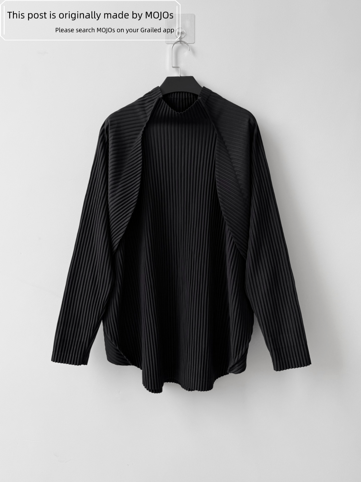 HOMME PLISSÉ ISSEY MIYAKE 23ss vase Vase Long Sleeve in Darkness Brown – SVRN