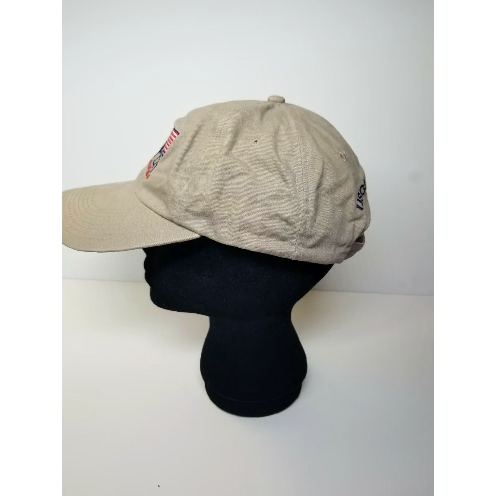 Vintage VINTAGE 2004 US Open Shinnecock Hills USGA Golf Hat Strapback Khaki Brown Dad Cap US Open 2004 Men Brown Strapback Hat Size ONE SIZE - 5 Thumbnail