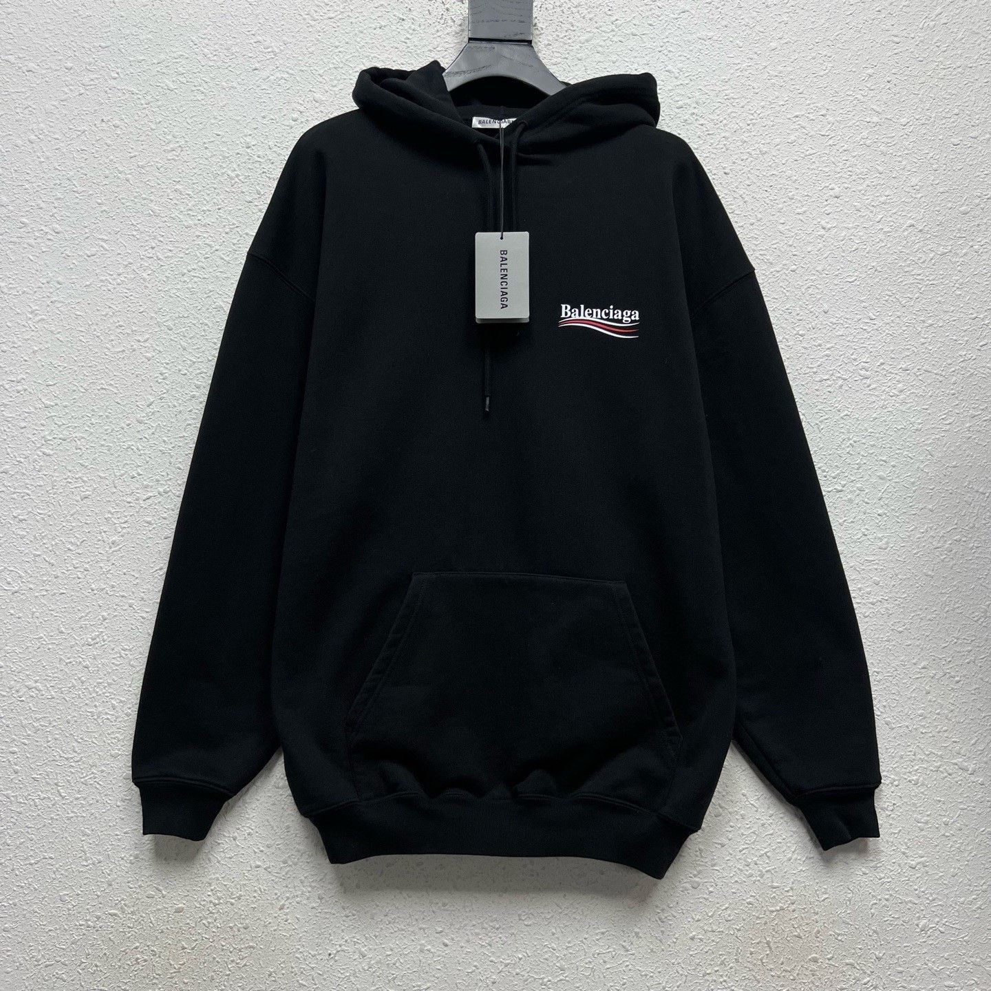 Balenciaga Balenciaga Wave Cola Black Hoodie Size US XS / EU 42 / 0 - 1 Thumbnail