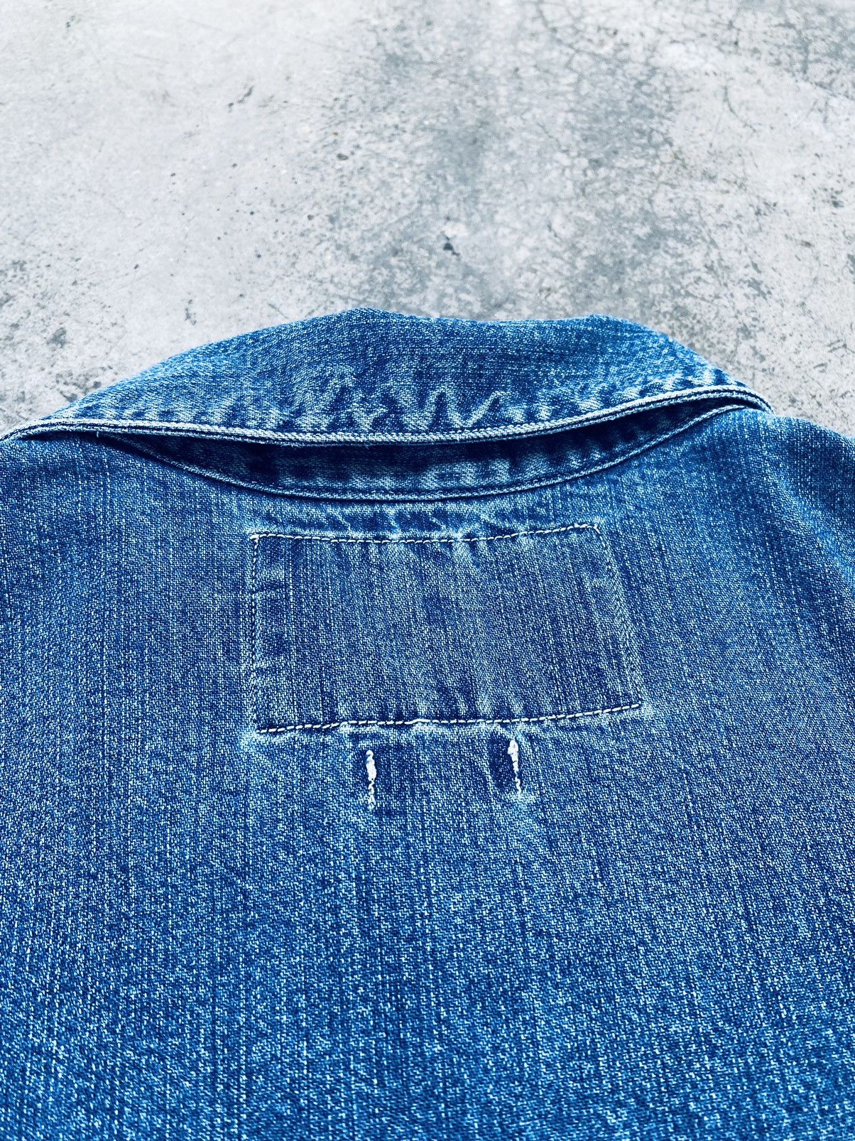 Polo Ralph Lauren Vintage 90s Polo Sport Ralph Lauren Pullover Denim Shirt Size US M / EU 48-50 / 2 - 15 Thumbnail