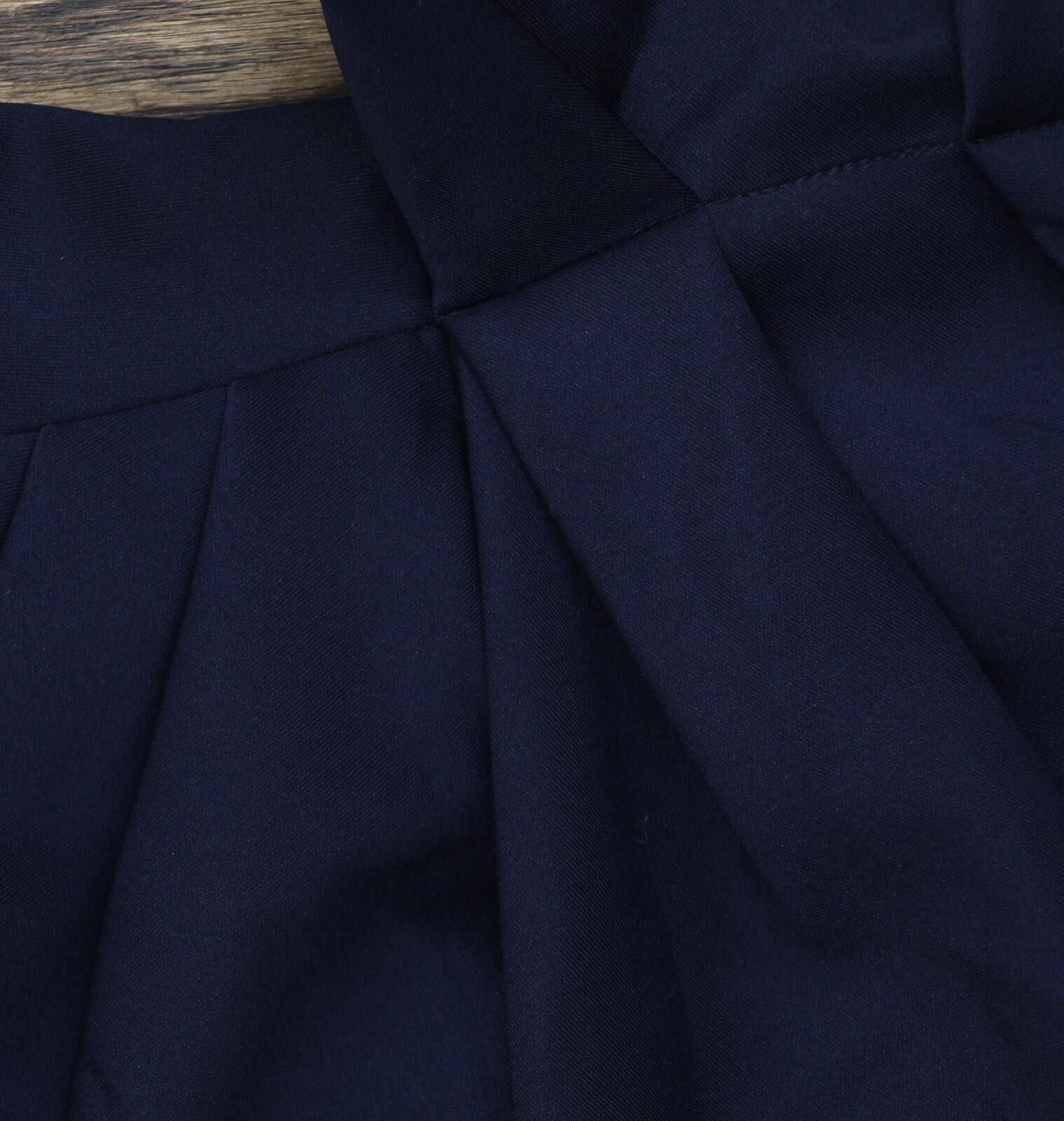 Other Nwt Xscape Side Pleated Ruffled Gown Dress Midnight Blue 8 Size M / US 6-8 / IT 42-44 - 7 Thumbnail