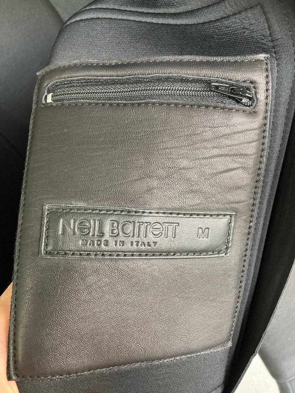 Neil Barrett Neil Barrett Leather Motorcycle Jacket Size US M / EU 48-50 / 2 - 10 Thumbnail