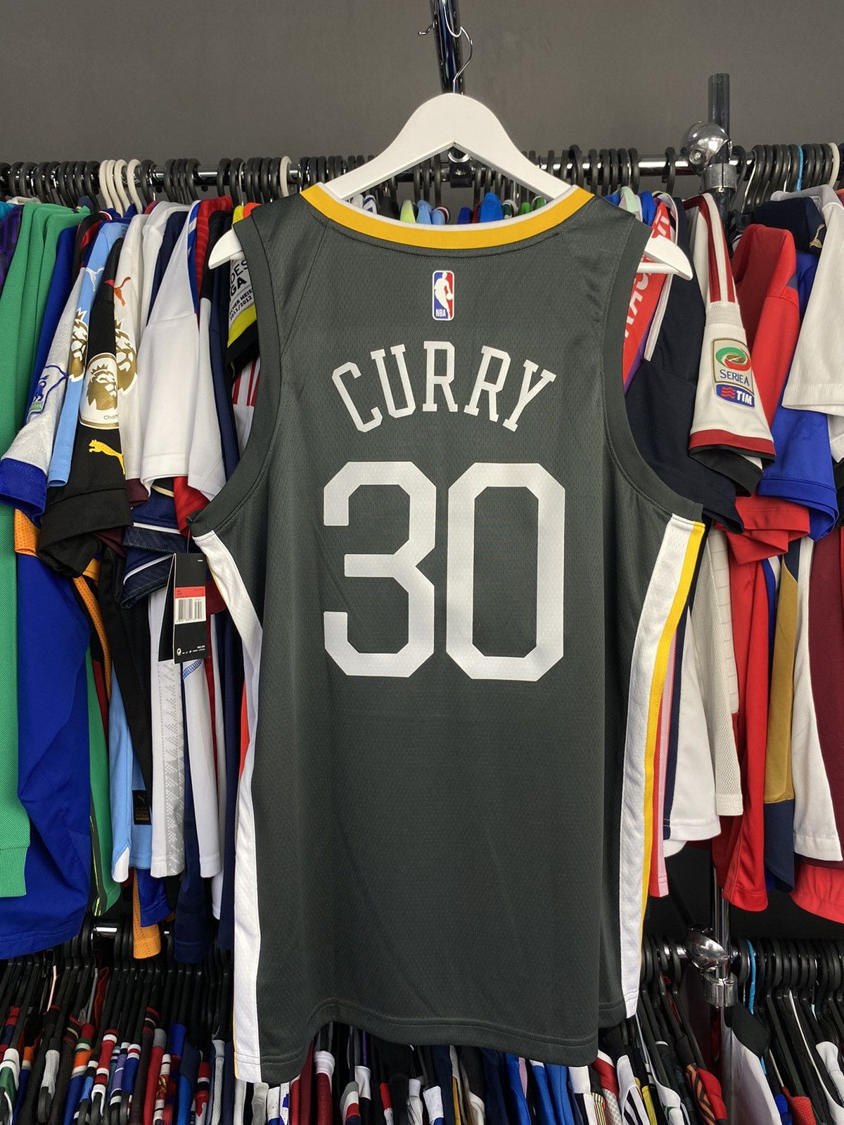 Nike NIKE NBA STEPHEN CURRY STATEMENT EDITION SWINGMAN JERSEY Size US L / EU 52-54 / 3 - 2 Thumbnail