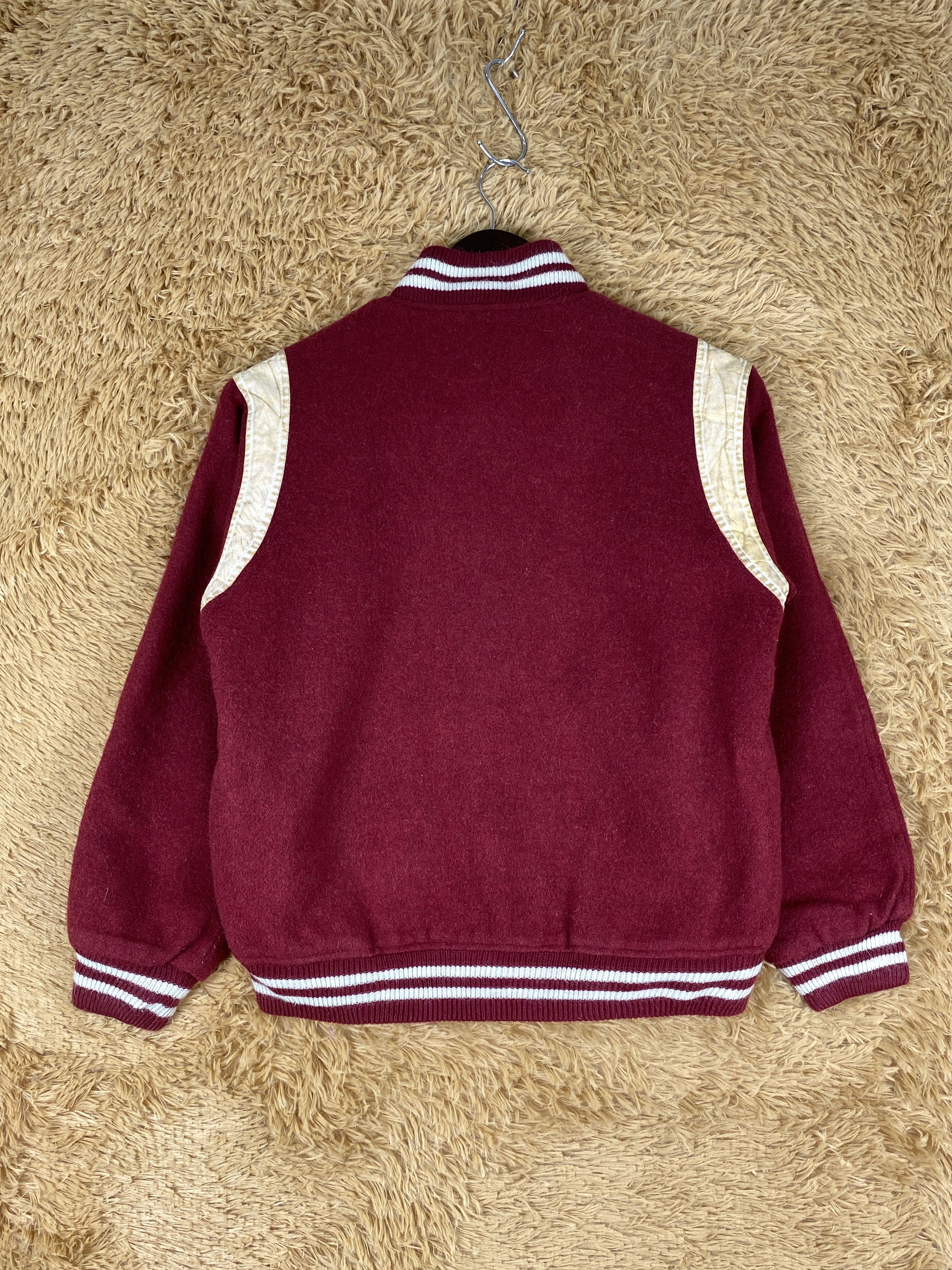 Japanese Brand Vintage Gim-Carna Quilted Lining Varsity Jacket J1811 Size US S / EU 44-46 / 1 - 5 Thumbnail