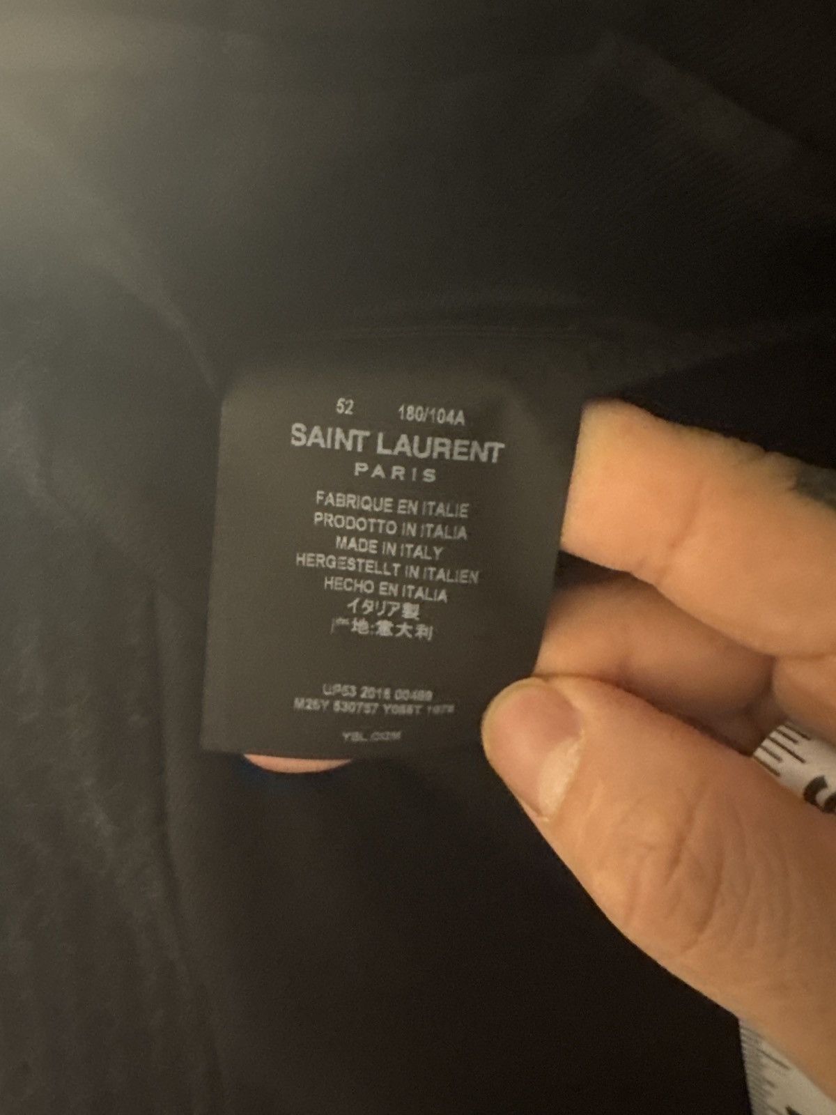 Saint Laurent Paris Pinstripe Overcoat Size US L / EU 52-54 / 3 - 7 Thumbnail