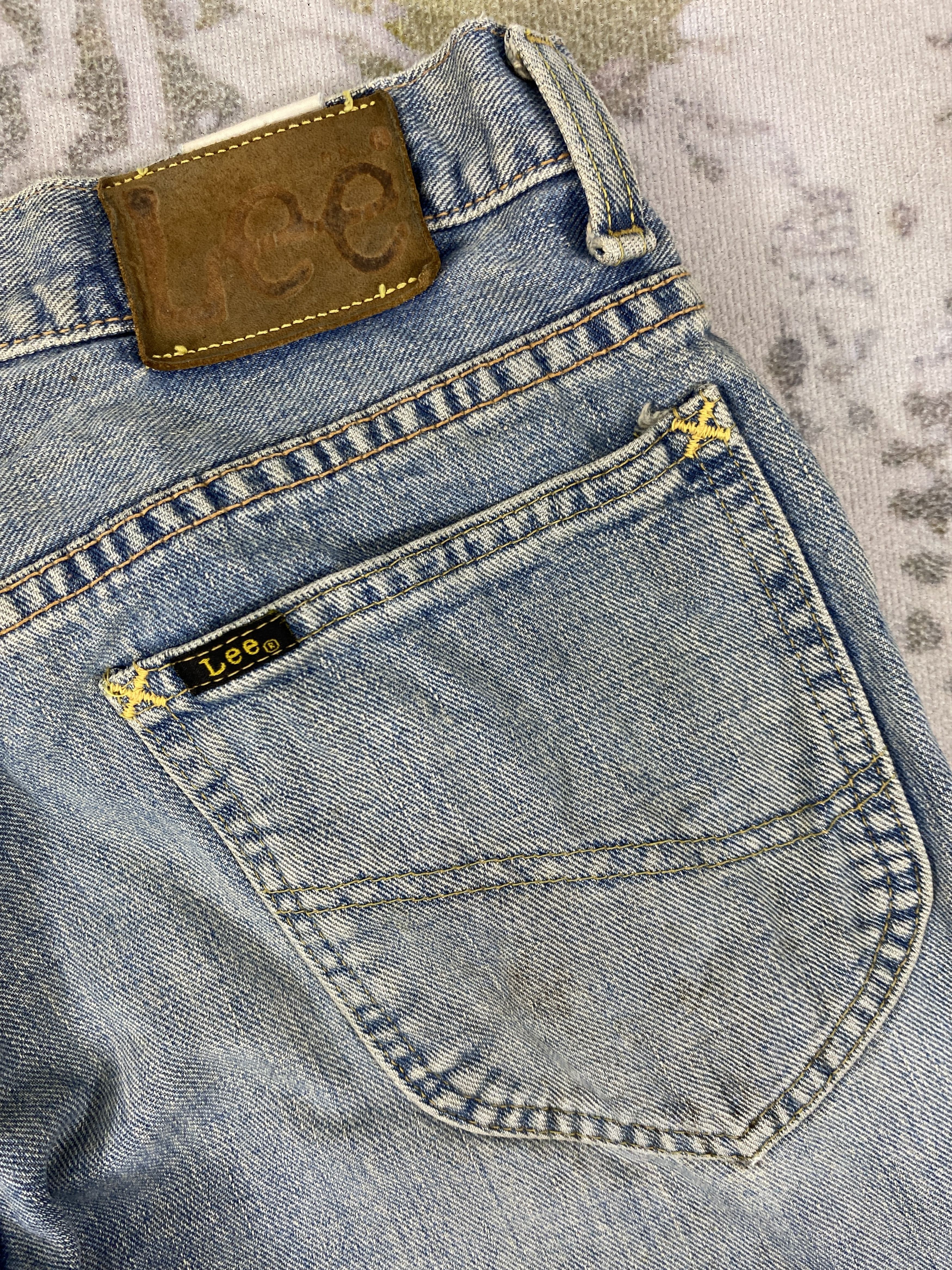 If Six Was Nine Redline Vintage Lee Jeans 30x33.5 Denim- JN3575 Size US 30 / EU 46 - 13 Thumbnail