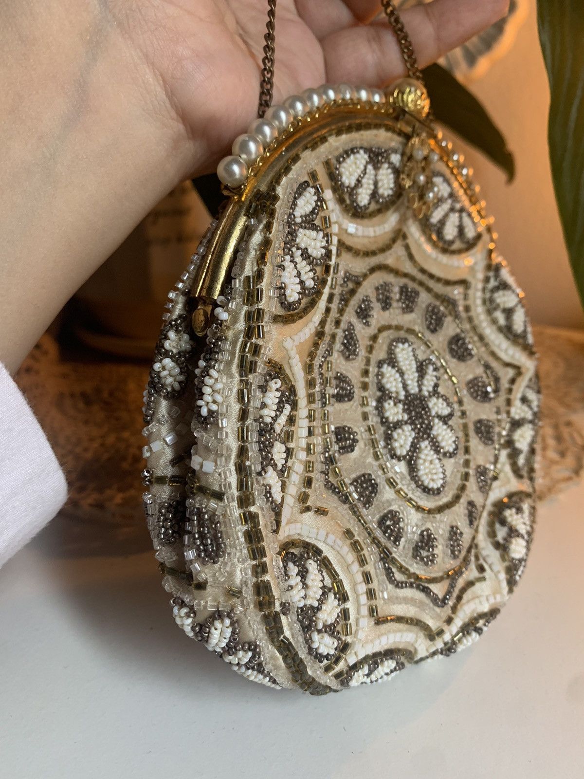 Vintage Vintage 1920's antique wrist bag Size ONE SIZE - 7 Thumbnail