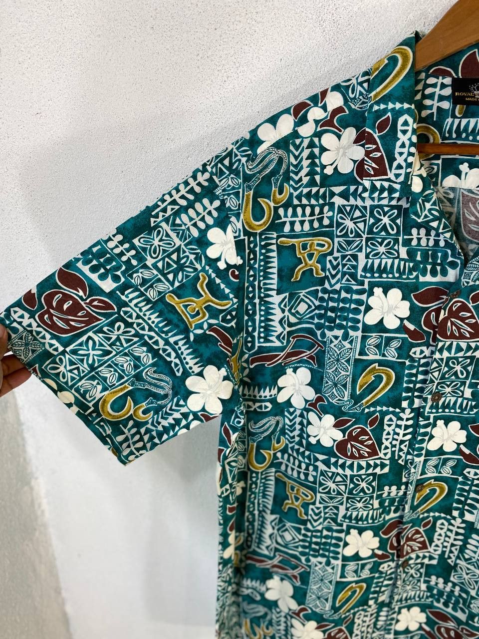 Vintage vintage 60s/70s royal creations hawaiian shirt nice design Size US XL / EU 56 / 4 - 4 Thumbnail
