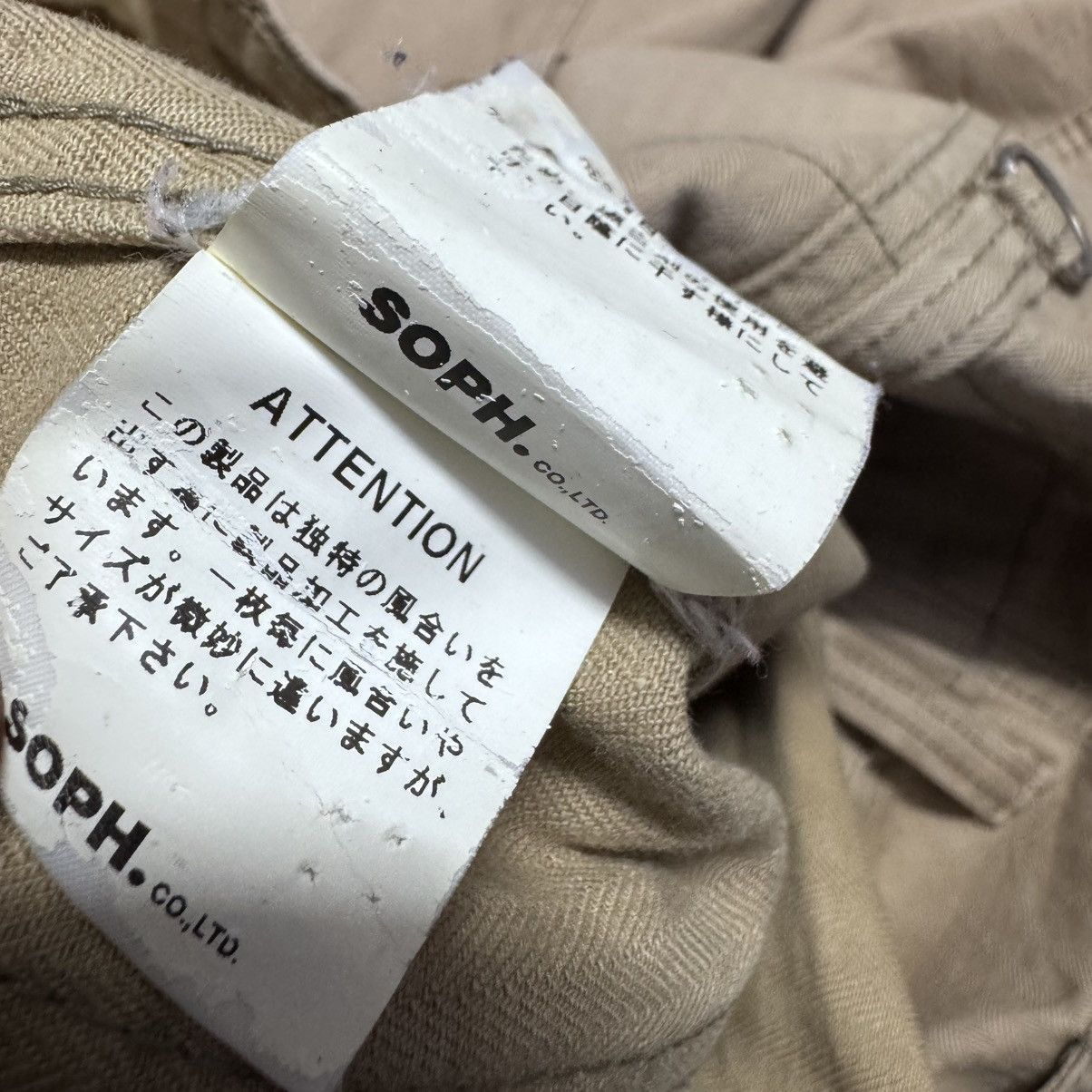 Sophnet. Sophnet Herringbone Fatigue Pants Size US 34 / EU 50 - 21 Thumbnail