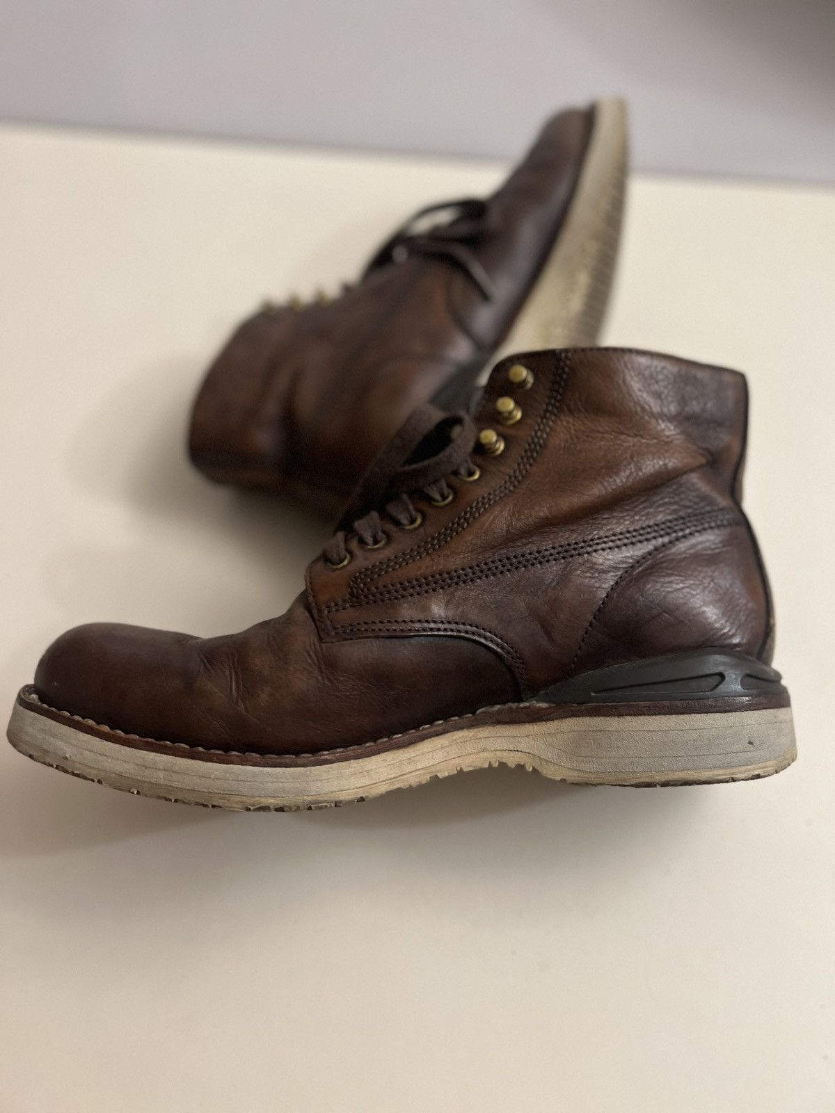 Visvim 2017 visvim ict virgil boots mud dyed Size US 10 / EU 43 - 8 Thumbnail