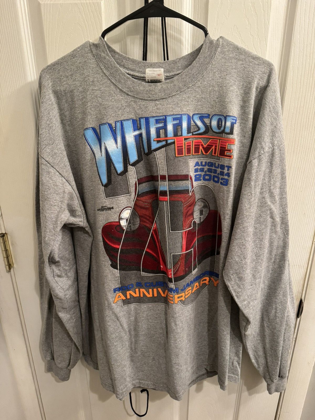 Vintage Vintage Car Long Sleeve Tee Size US XL / EU 56 / 4 - 1 Thumbnail