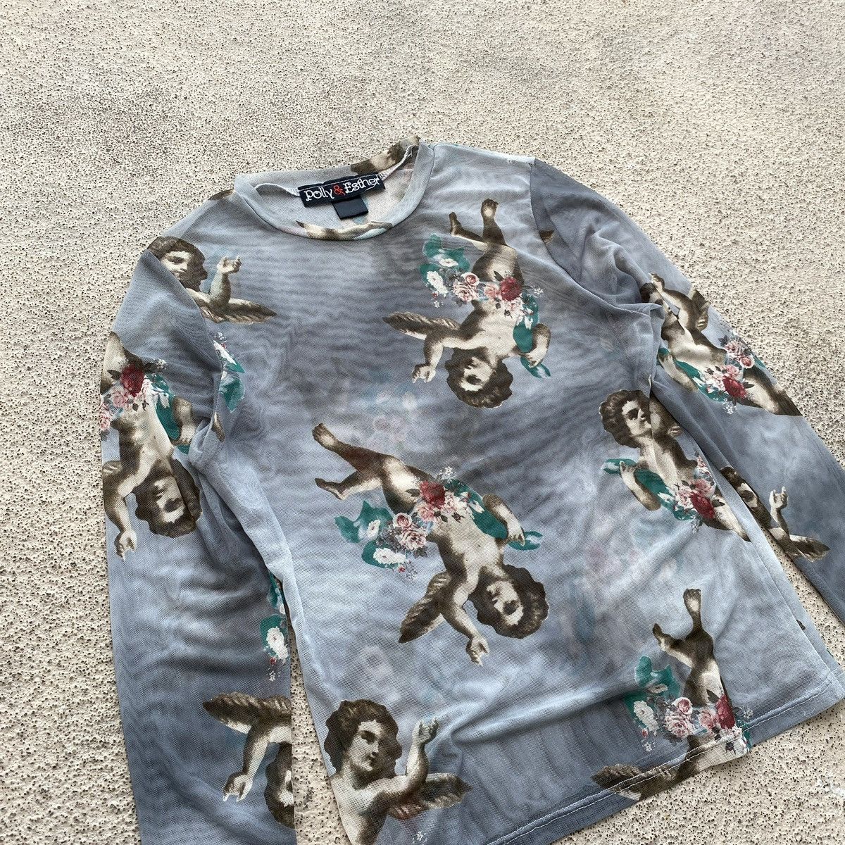 Cop Copine × Hysteric Glamour × Japanese Brand Angels Mesh Hysteric Glamour Gaultier Vibe Long Sleeve Size M / US 6-8 / IT 42-44 - 4 Thumbnail
