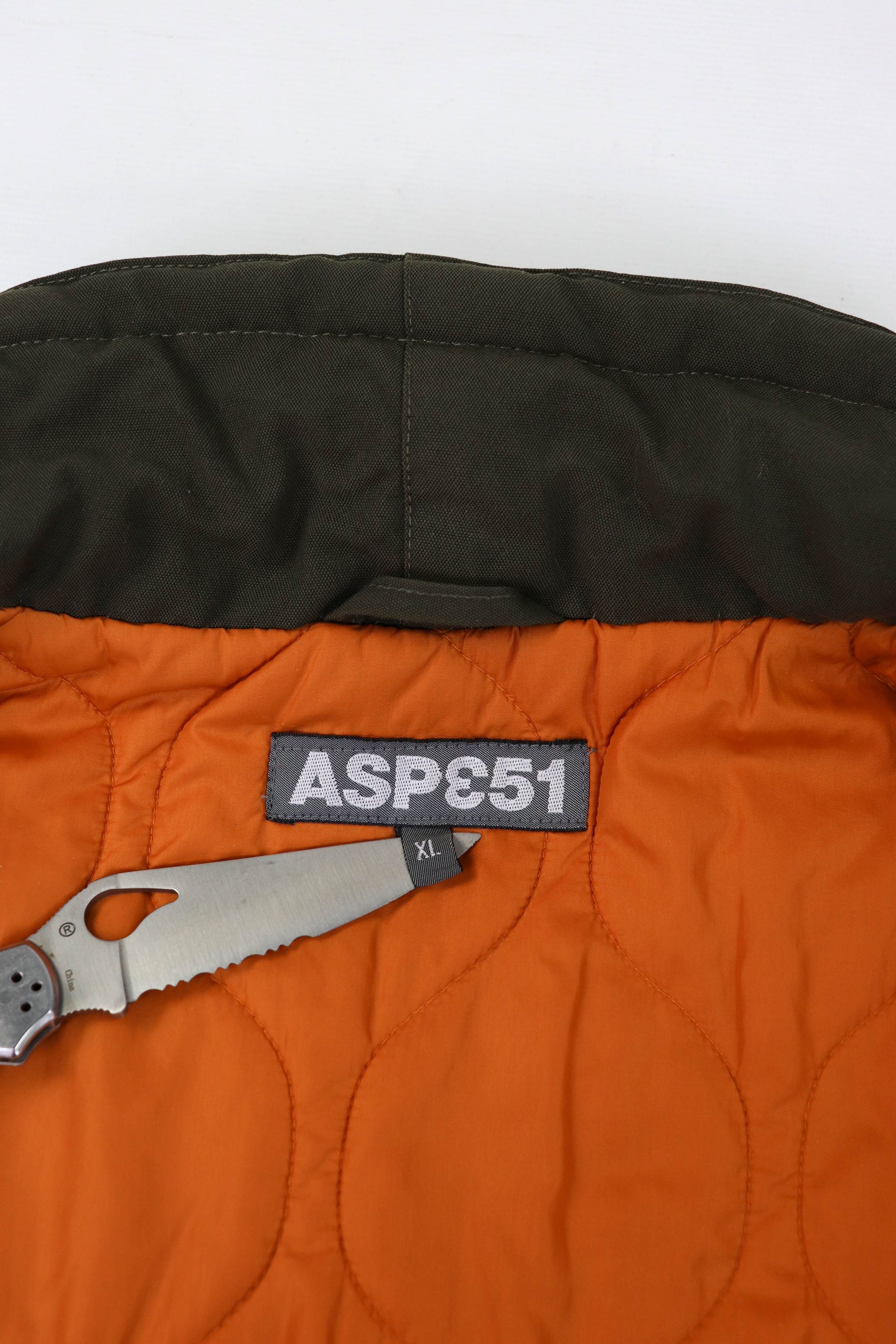 Aspesi Aspesi Thermal Insulation Olive Green Field Jacket Size US XL / EU 56 / 4 - 10 Thumbnail