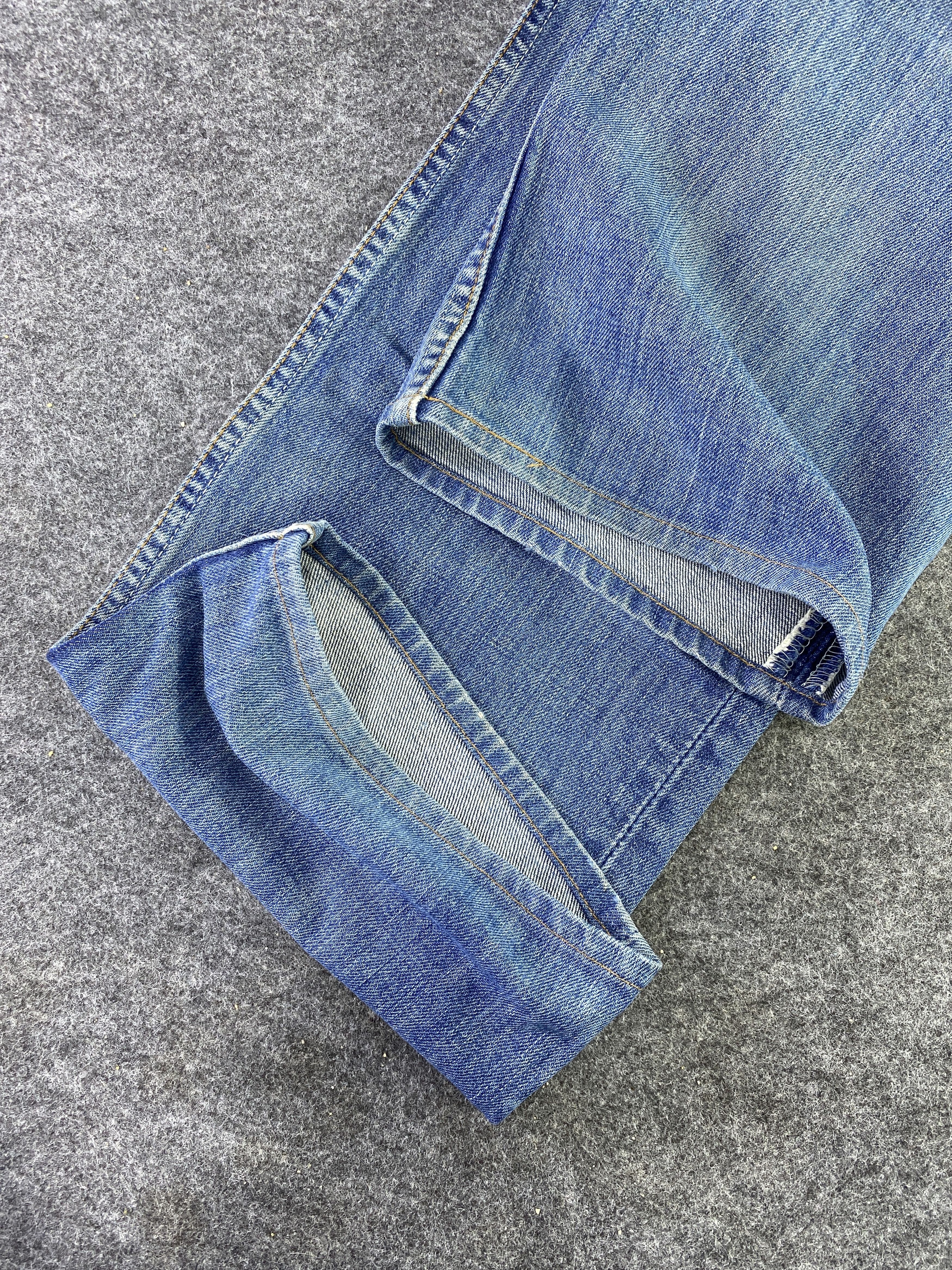 Levi's Vintage Levi's 512 Distresses Blue Wash Jeans - J872 Size US 30 / EU 46 - 10 Thumbnail