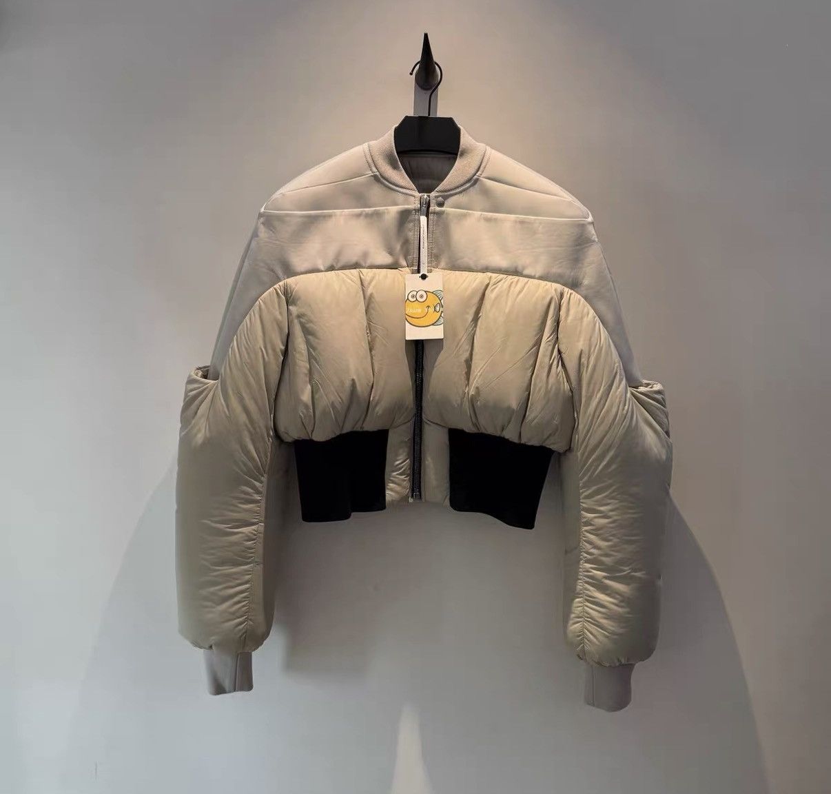 Rick Owens Rick Owens 21AW Gethsemane Cropped Bomber Down Jacket Size US S / EU 44-46 / 1 - 3 Thumbnail