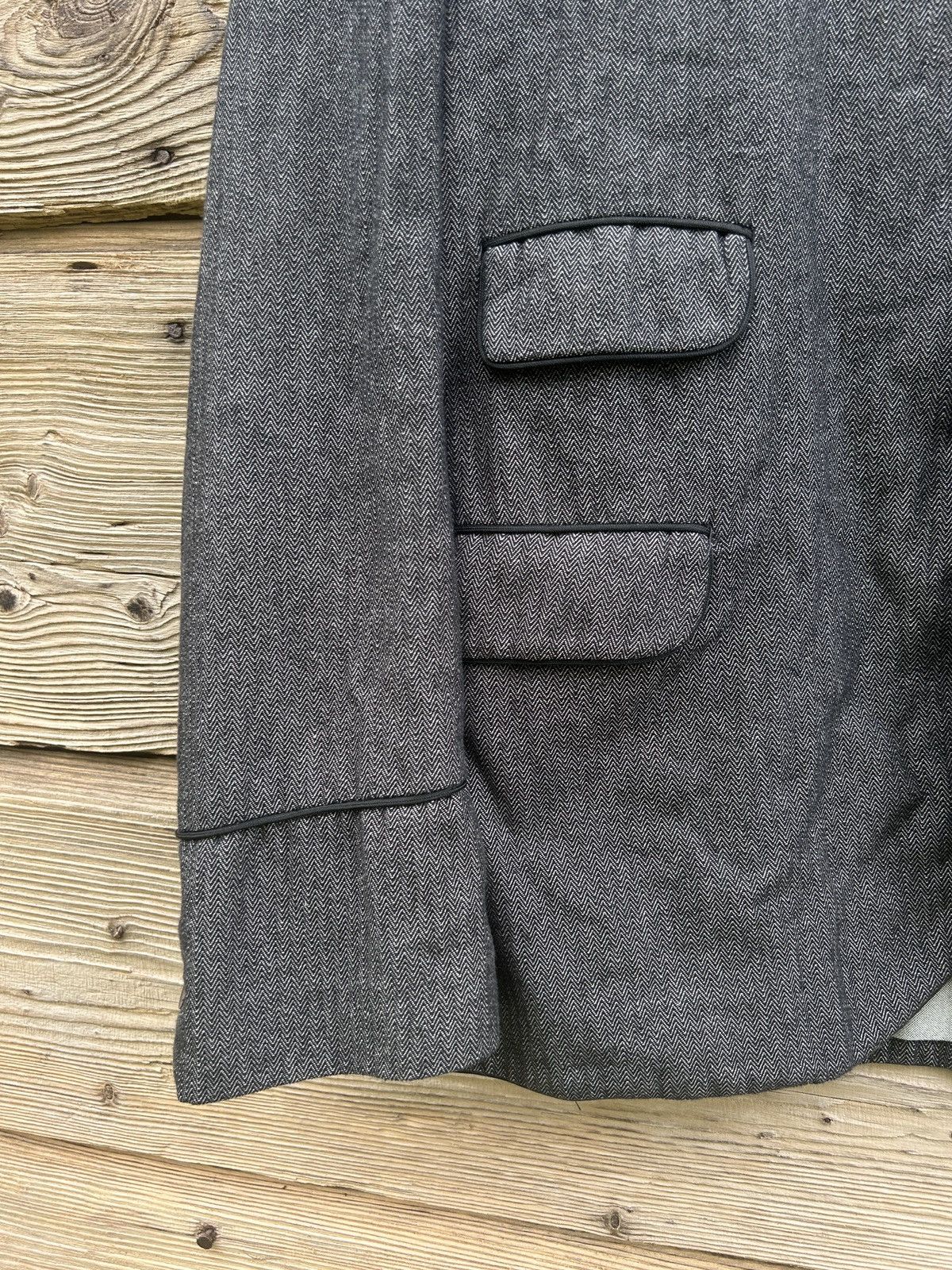 YMC YMC You Must Create Cotton Blazer Jacket In Grey Size US L / EU 52-54 / 3 - 2 Thumbnail