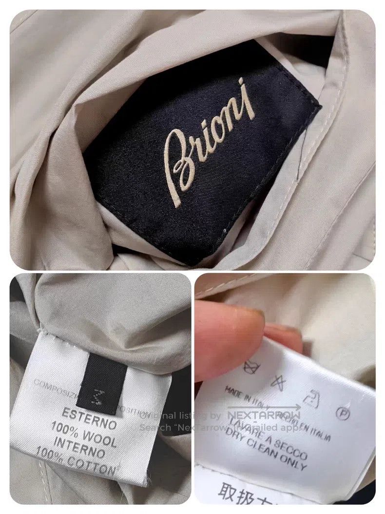 Brioni Brioni Double-faced wool coat Size US M / EU 48-50 / 2 - 8 Thumbnail
