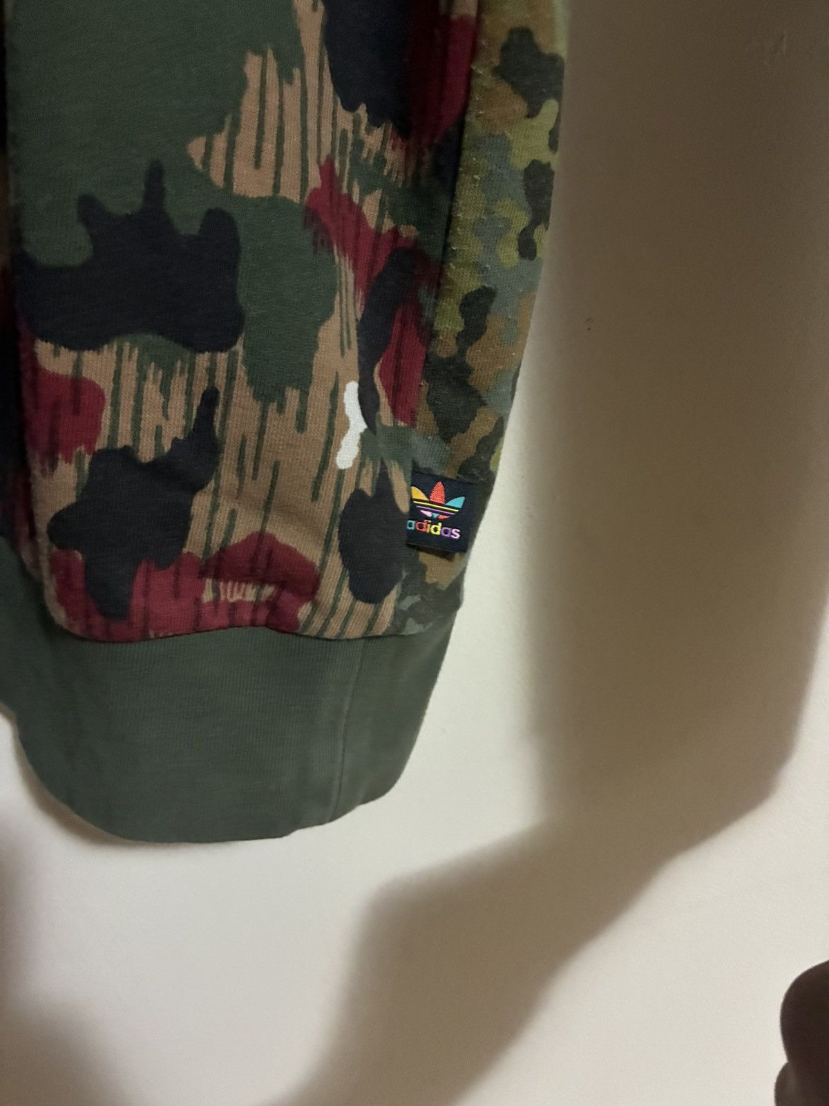Adidas × Pharrell Adidas Originals x Pharrell Williams Hu Hiking Camo Crewneck Size US S / EU 44-46 / 1 - 5 Thumbnail