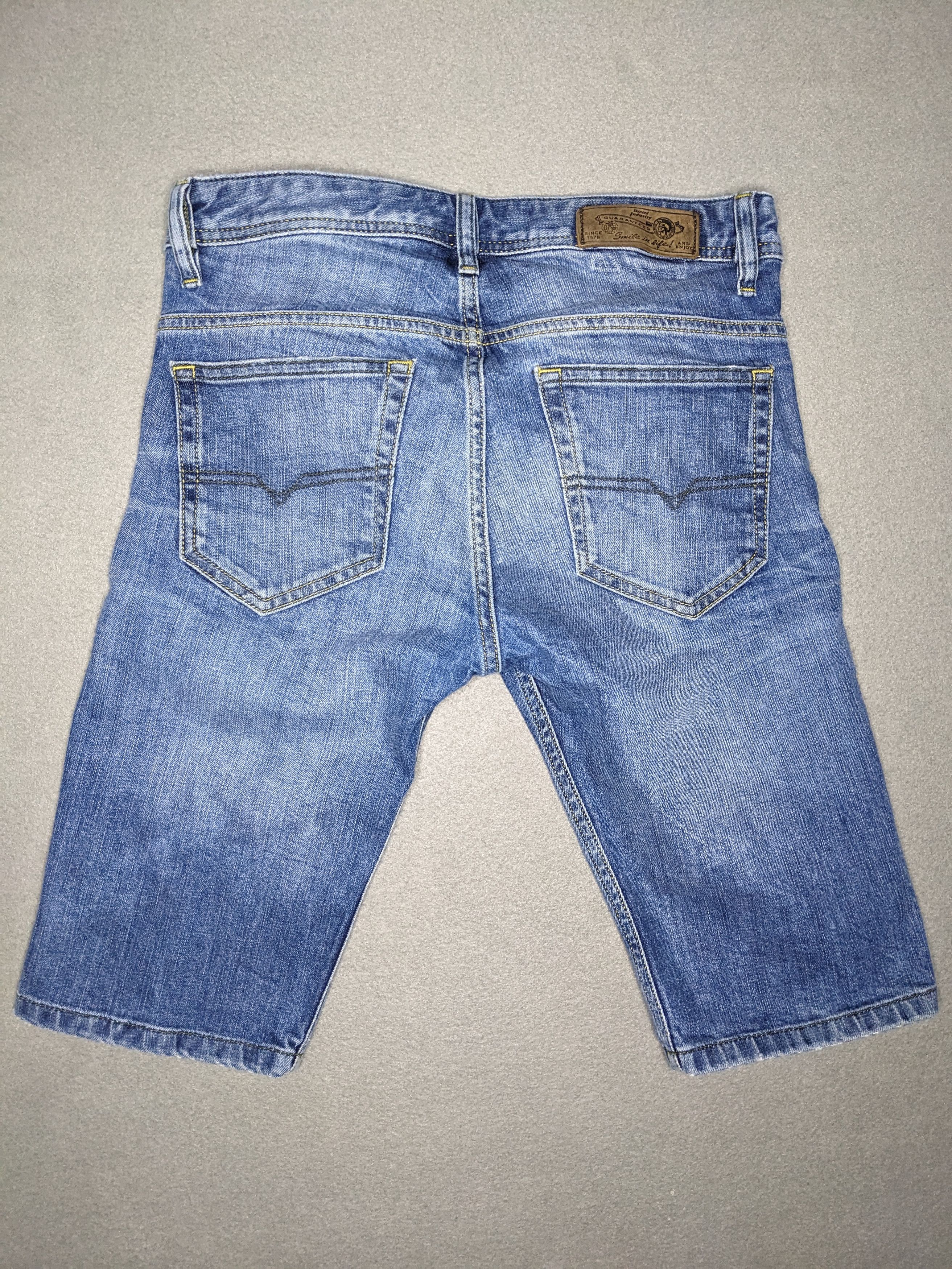 Diesel Diesel Mens Jean Shorts Size 30 Denim Stretch Whiskers Slim Size US 30 / EU 46 - 7 Thumbnail