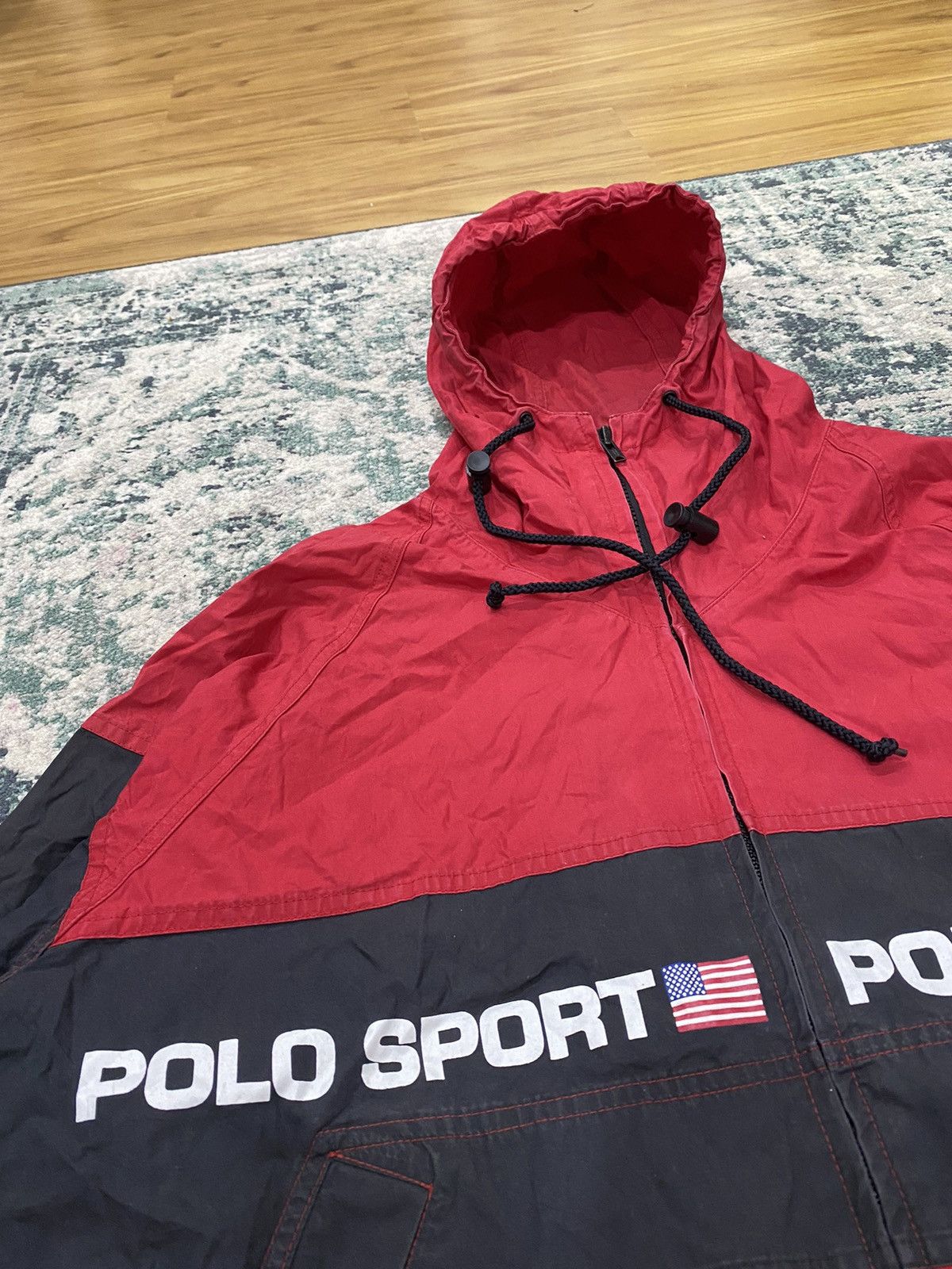 Polo Ralph Lauren Vintage Polo Sport Ralph Lauren Spell Out Jacket Size US L / EU 52-54 / 3 - 3 Thumbnail
