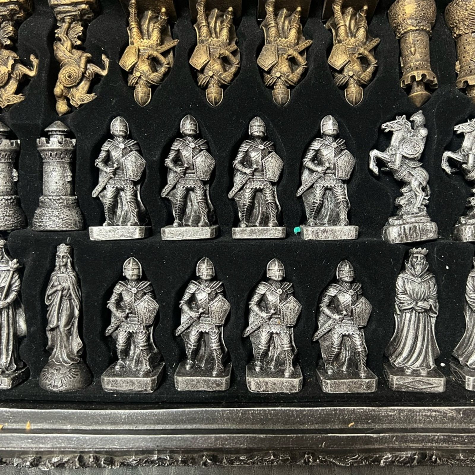 Dragonfly Vintage Dragon Crest Medieval Chess Board Set - Complete Size ONE SIZE - 7 Thumbnail