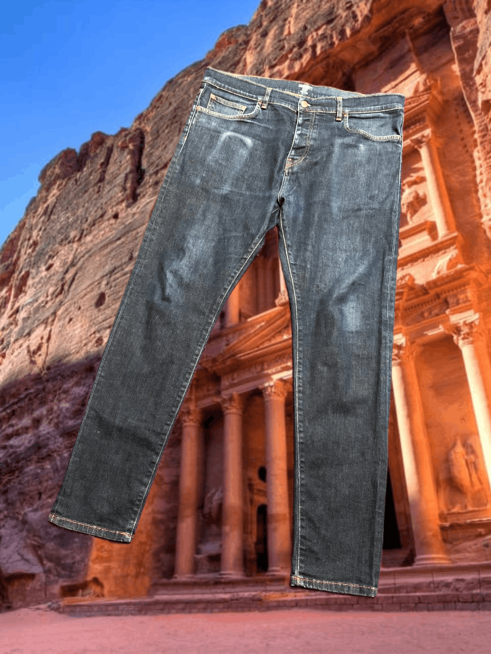 Carhartt Distressed Jeans Carhartt logo Y2K streetwear Vintage Size US 34 / EU 50 - 1 Thumbnail