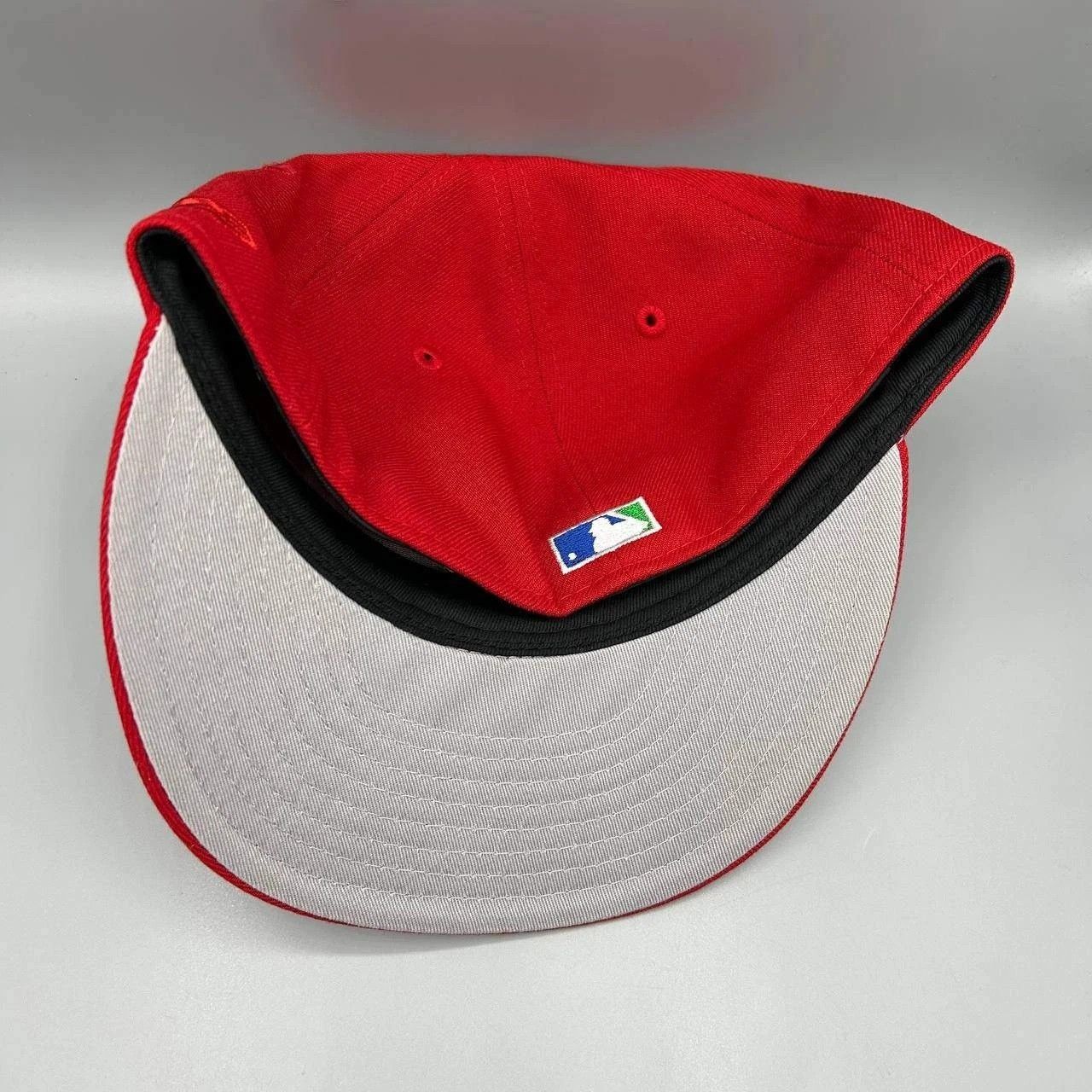 New Era Philadelphia Phillies Hat Men 7 1/4 MLB Fitted Cap Hatclub Size ONE SIZE - 9 Thumbnail