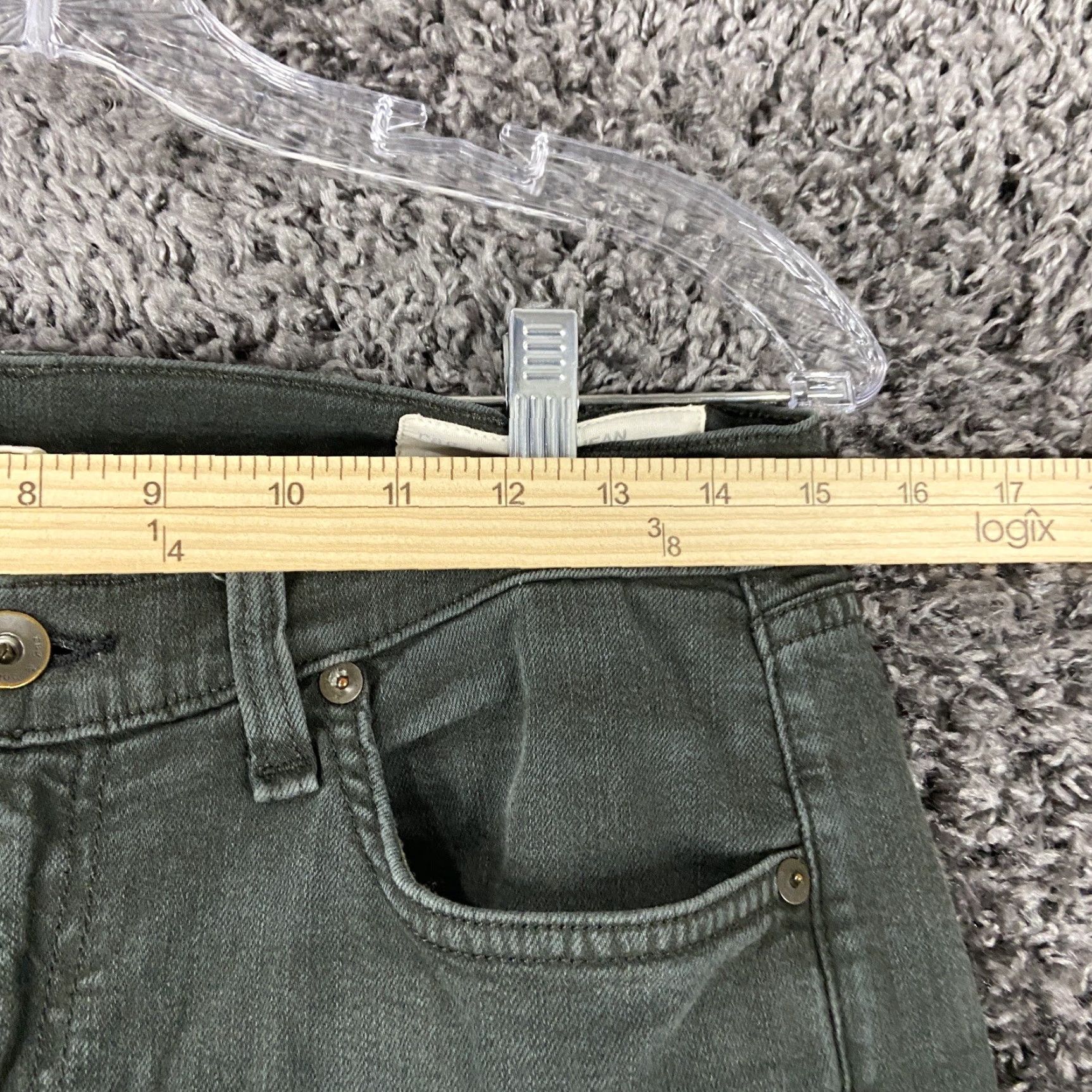 Rag & Bone VINTAGE Rag & Bone The Dre Skinny Jeans Women’s 28 Green Skinny Pants Women's Size 28 Size 28" / US 6 / IT 42 - 6 Thumbnail