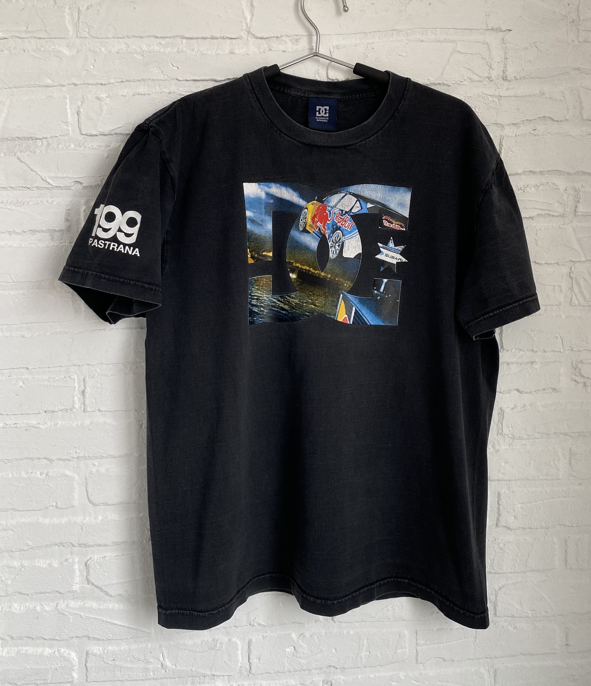 DC × Vintage Vintage 2008 DC Travis Pastrana 199 Subaru racing t-shirt Size US L / EU 52-54 / 3 - 1 Thumbnail