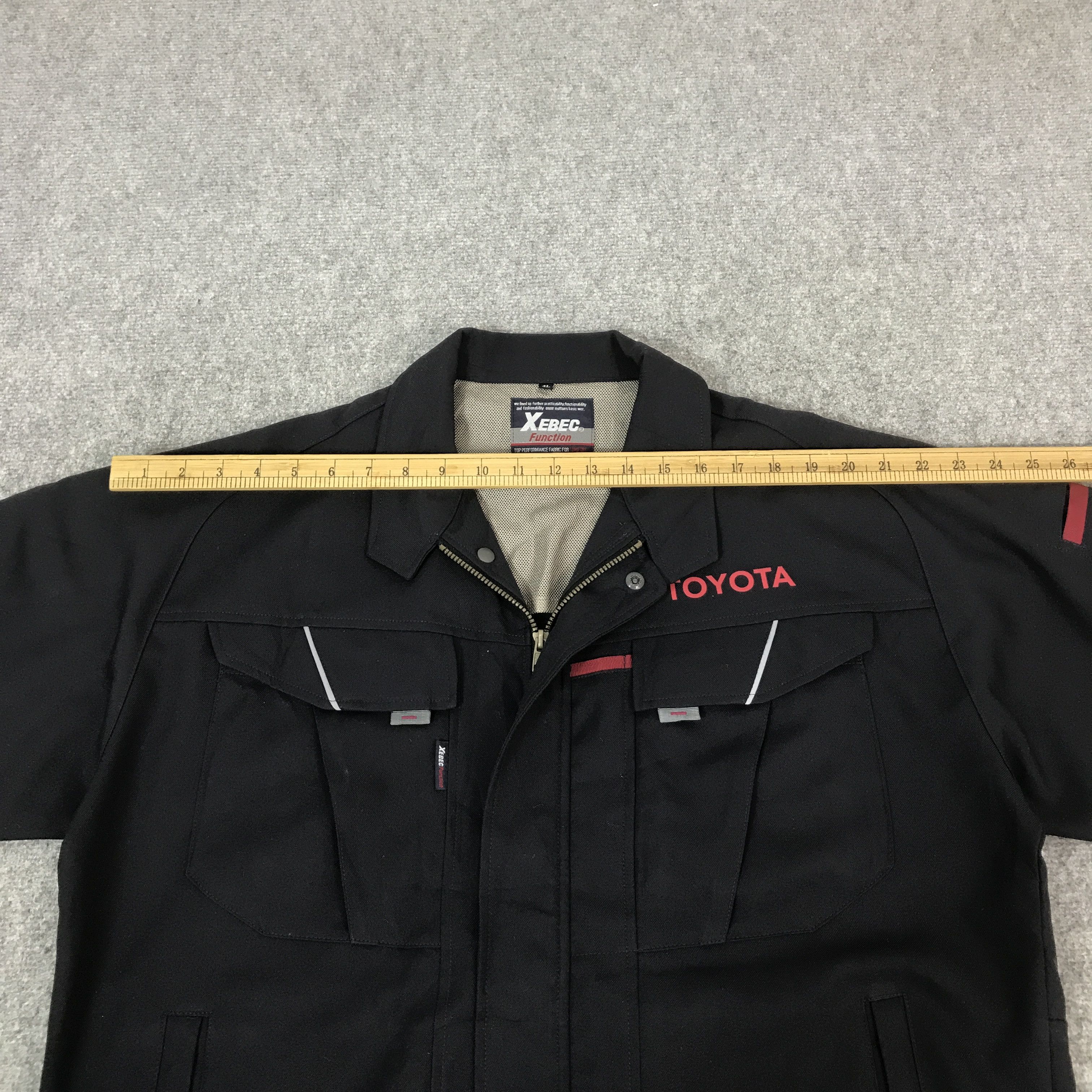 Japanese Brand TOYOTA RACING WORKWEAR CUSTOM JACKET K62B7 Size US XL / EU 56 / 4 - 8 Thumbnail