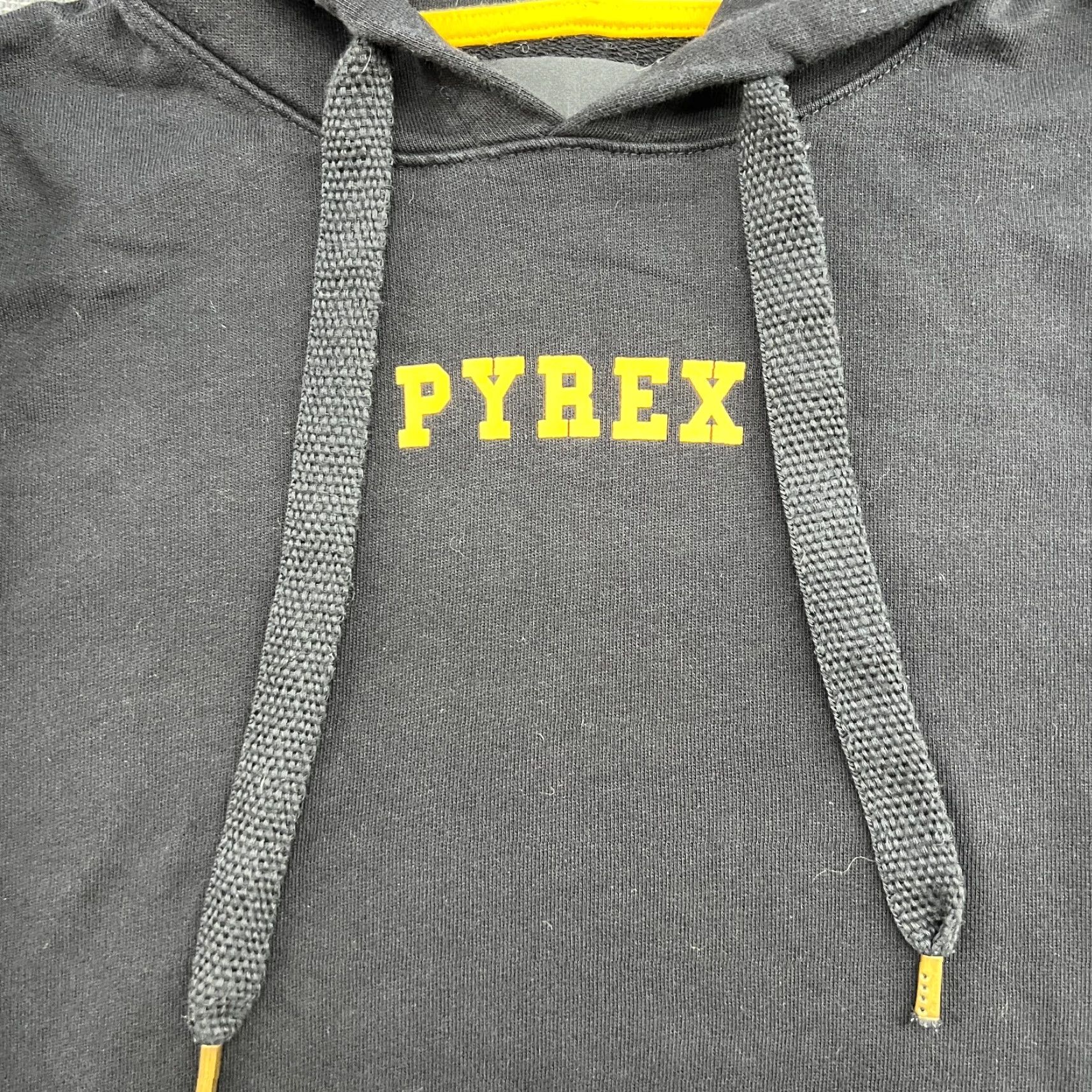 Vintage PYREX Vision Black Dope Hoodie Medium Mens Hooded Pullover Sportswear Canvas Knit Warm Vintage: No Size US M / EU 48-50 / 2 - 4 Thumbnail